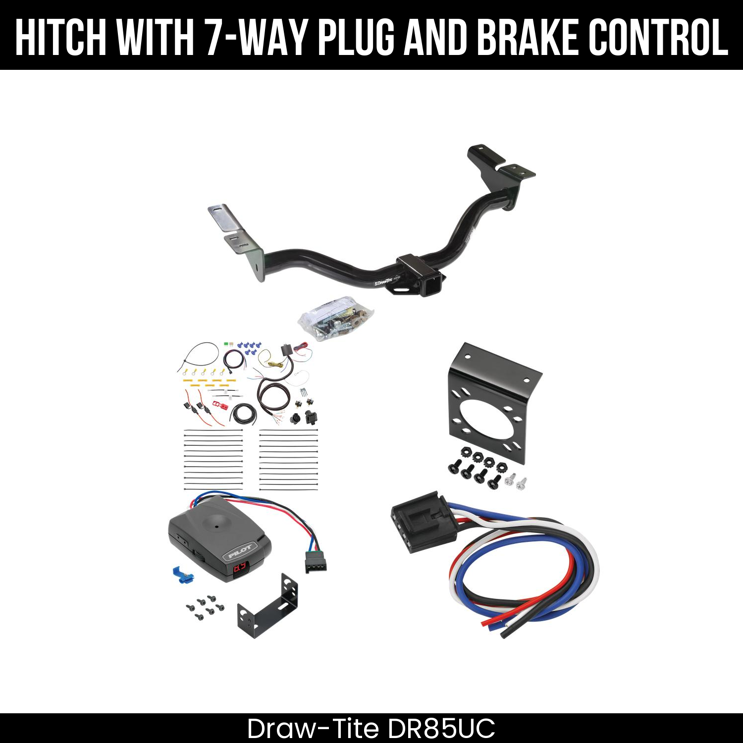 Trailer Hitch , 7-Way , Pro Series Pilot Brake Control