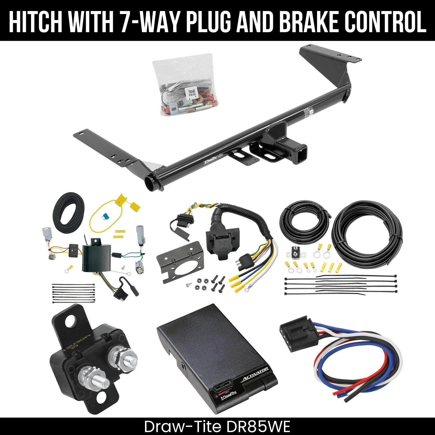 Trailer Hitch , 7-Way , Draw-Tite Activator Brake Control