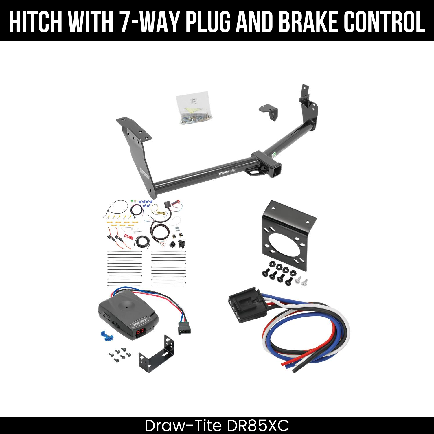 Trailer Hitch , 7-Way , Pro Series Pilot Brake Control