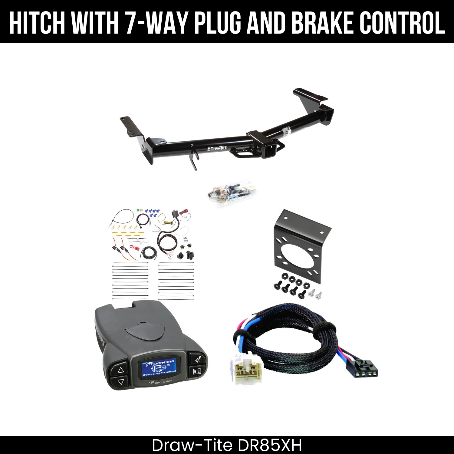 Trailer Hitch , 7-Way , Tekonsha Prodigy P3 Brake Control