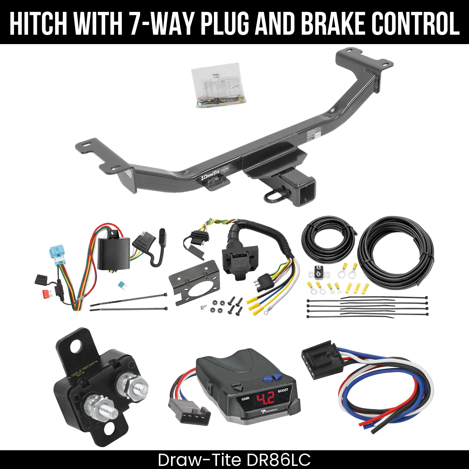 Trailer Hitch , 7-Way , Tekonsha Brake EVN Control