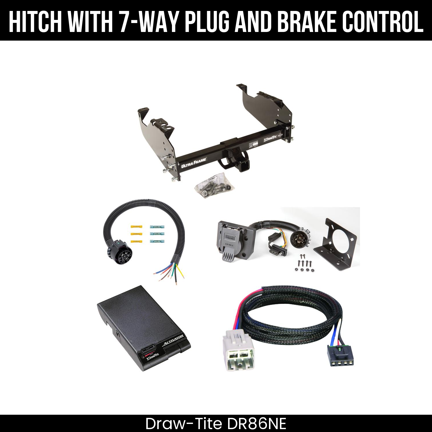 Trailer Hitch , 7-Way , Draw-Tite Activator Brake Control