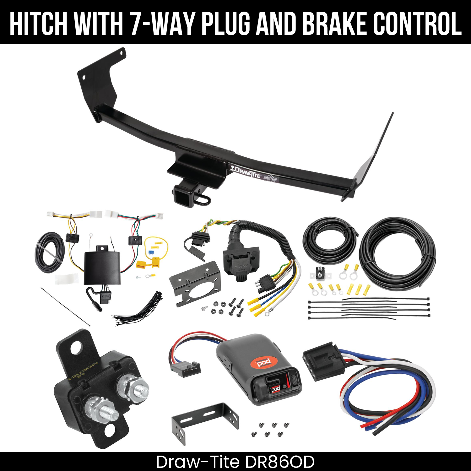 Trailer Hitch , 7-Way , Pro Series POD Brake Control