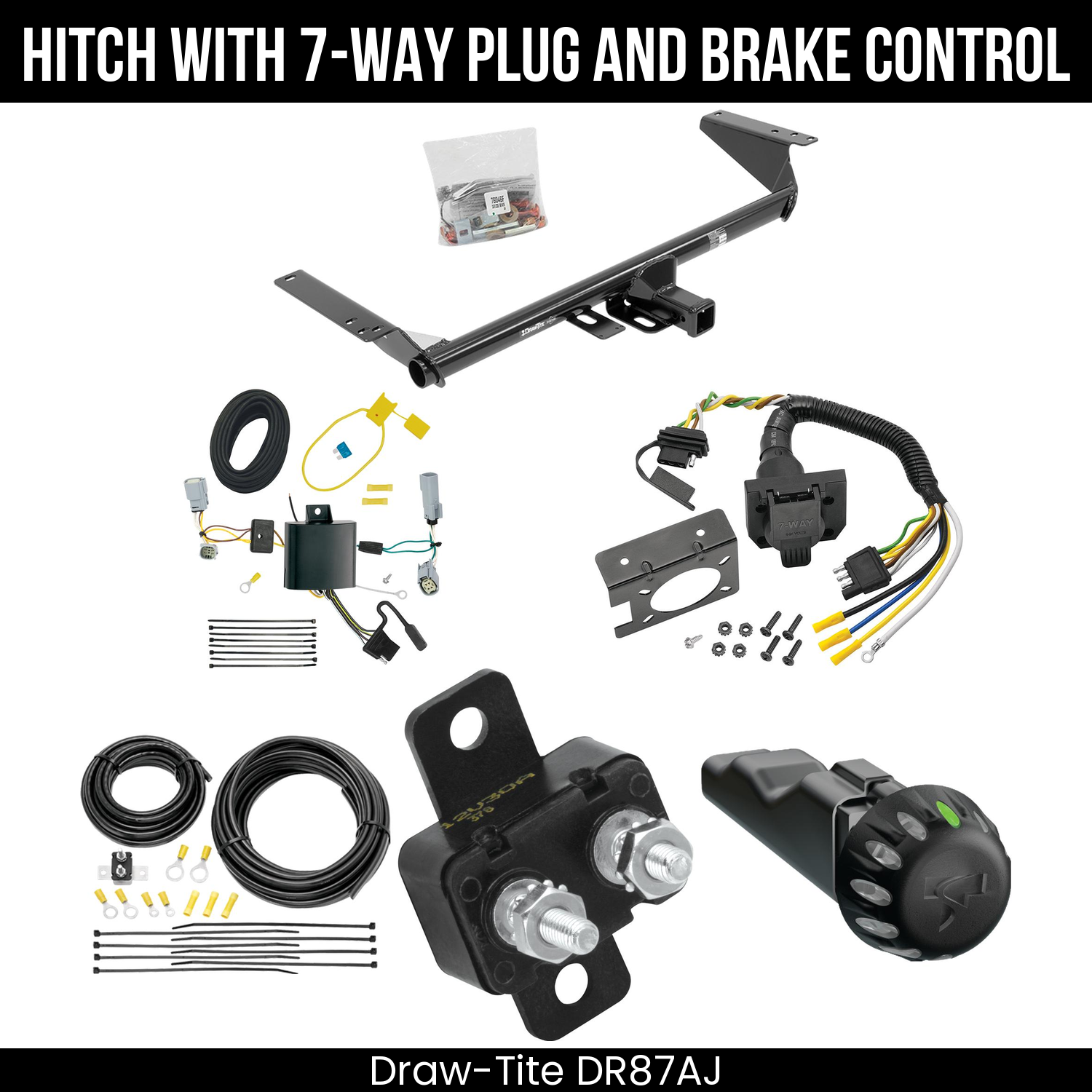 Trailer Hitch , 7-Way , Tekonsha Voyager iD Smart Brake Control