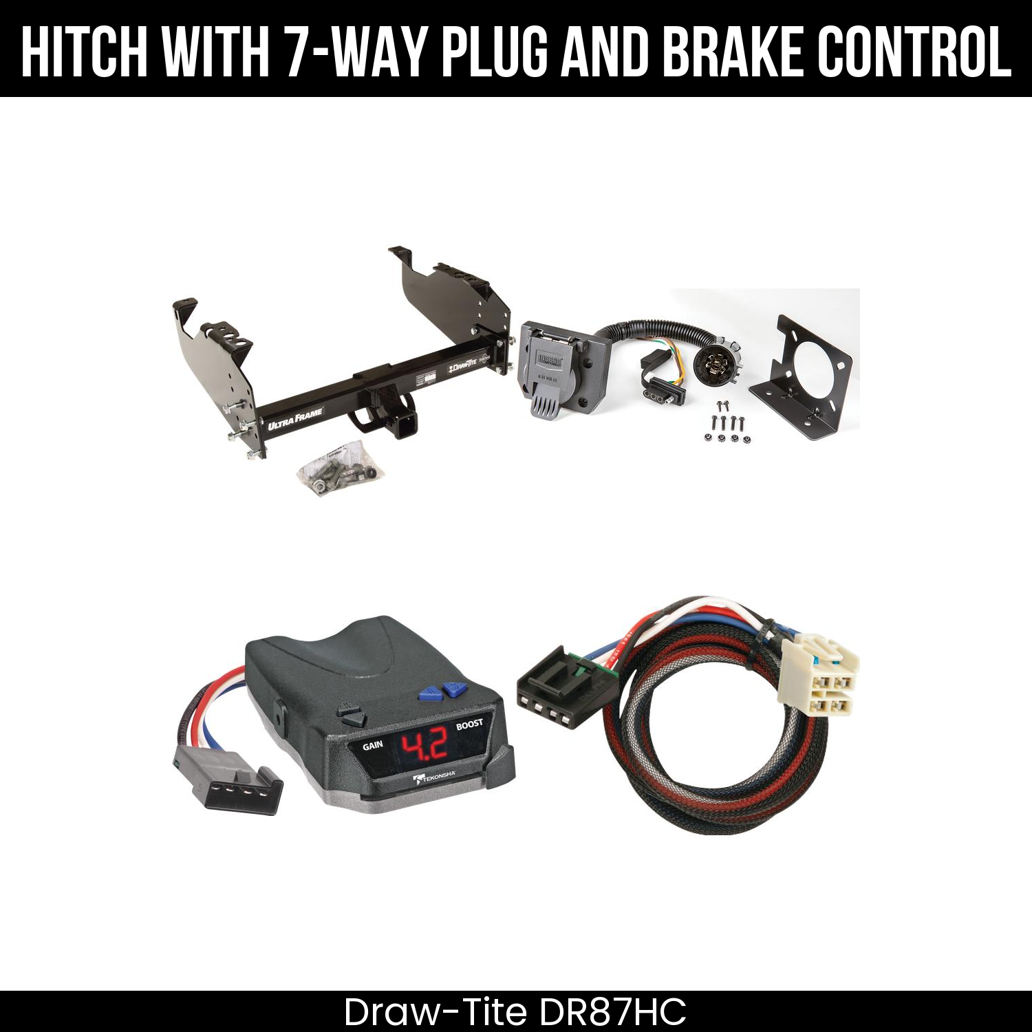 Trailer Hitch , 7-Way , Tekonsha Brake EVN Control