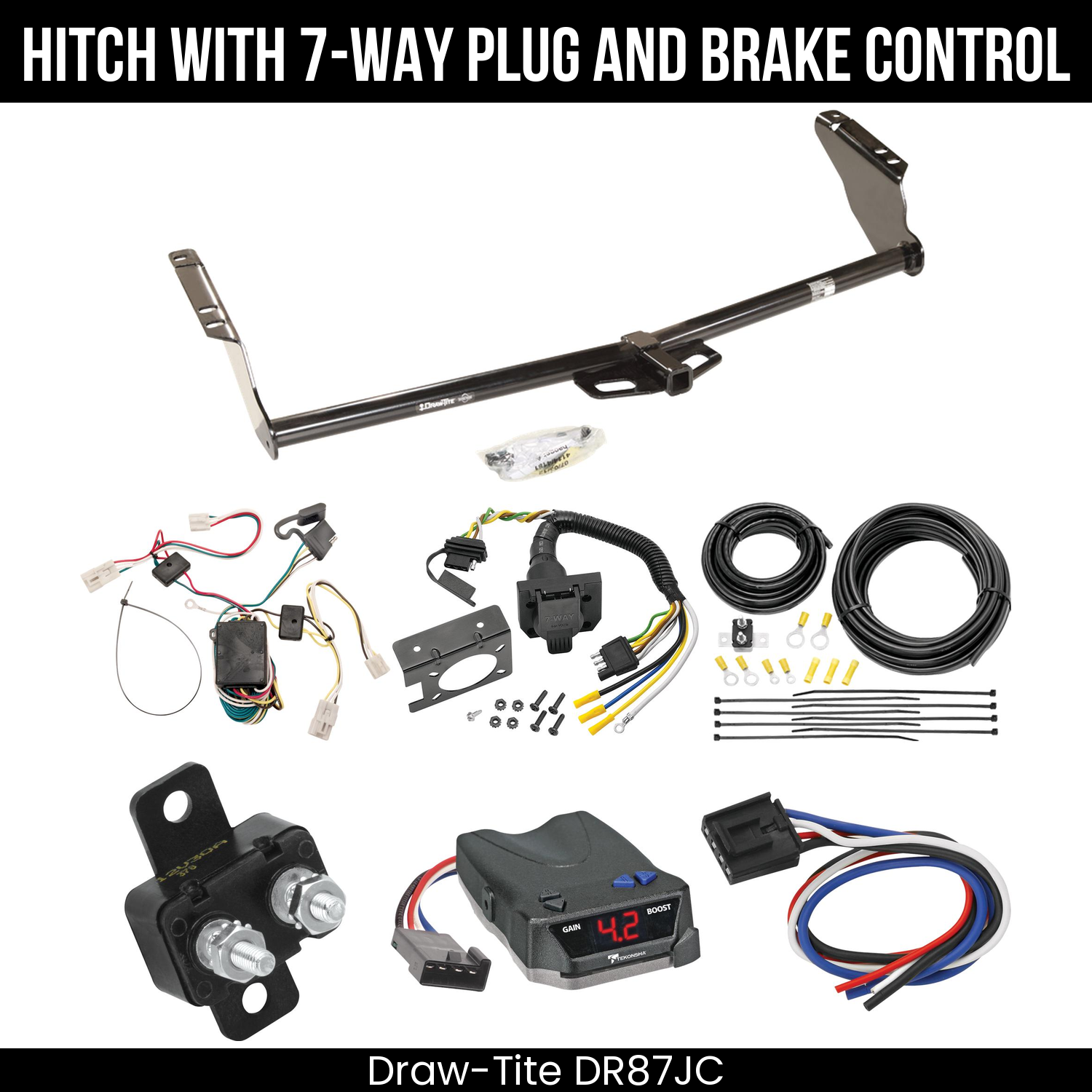 Trailer Hitch , 7-Way , Tekonsha Brake EVN Control