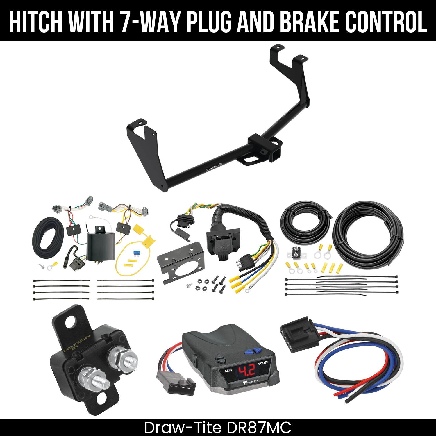 Trailer Hitch , 7-Way , Tekonsha Brake EVN Control