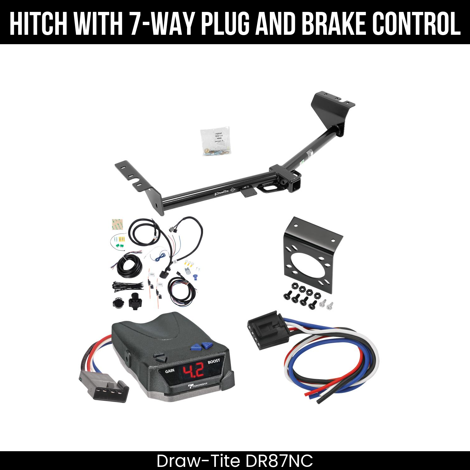 Trailer Hitch , 7-Way , Tekonsha Brake EVN Control