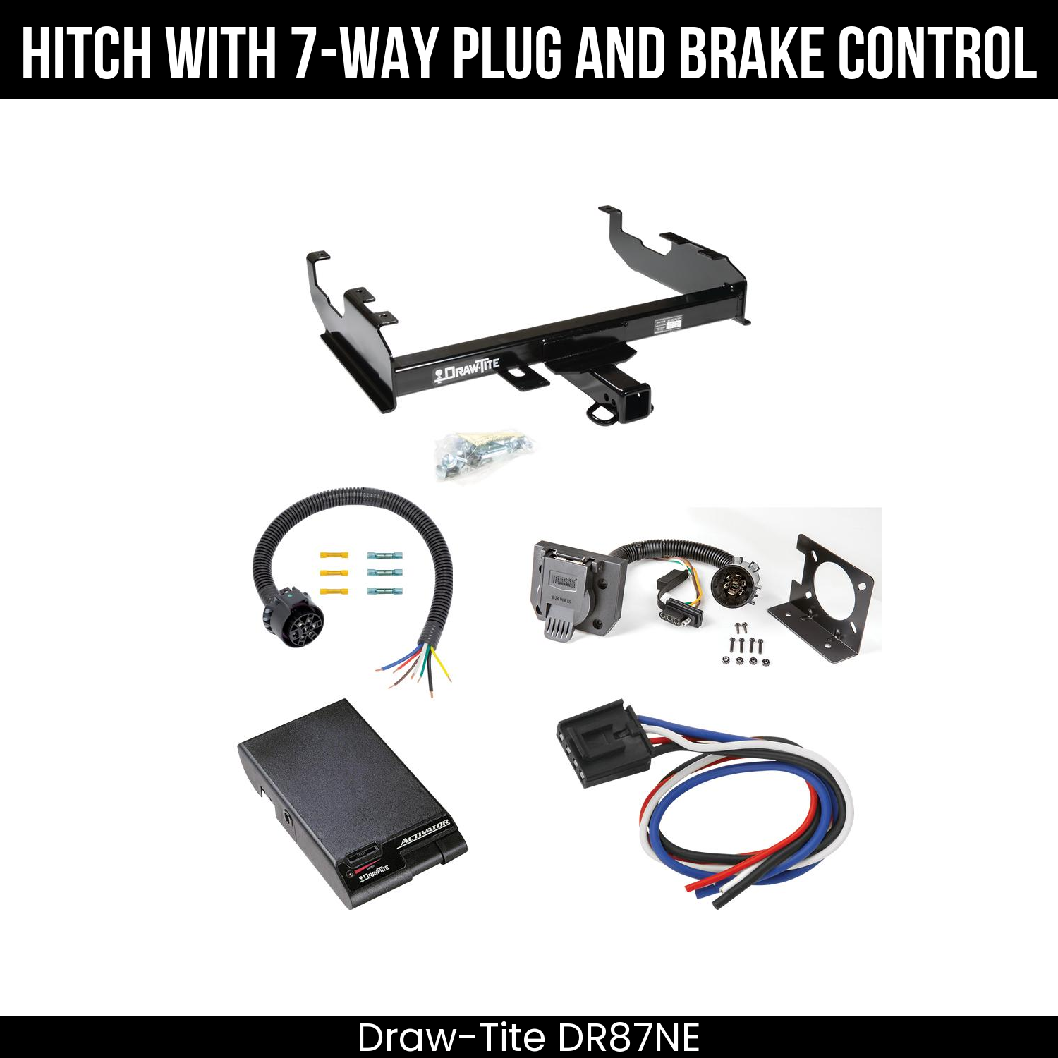 Trailer Hitch , 7-Way , Draw-Tite Activator Brake Control