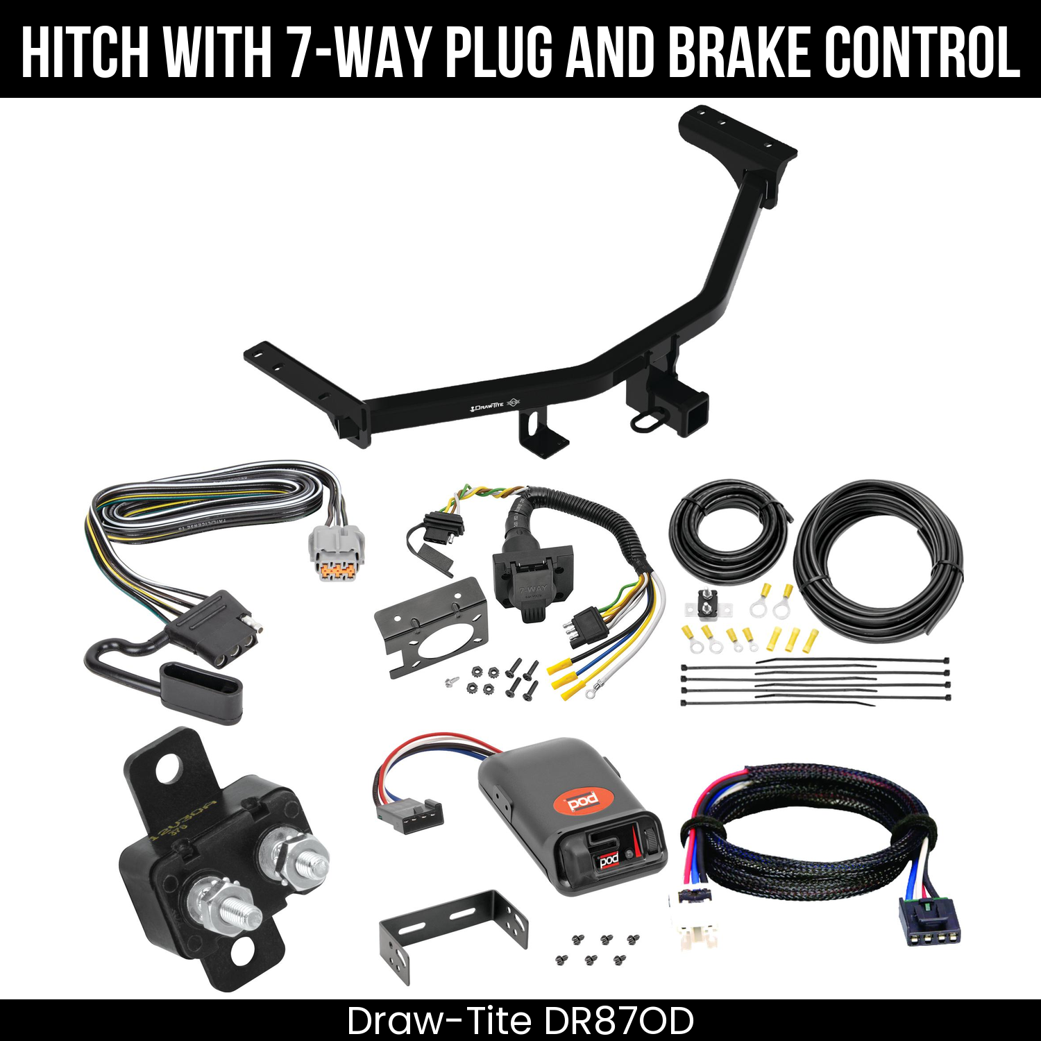 Trailer Hitch , 7-Way , Pro Series POD Brake Control