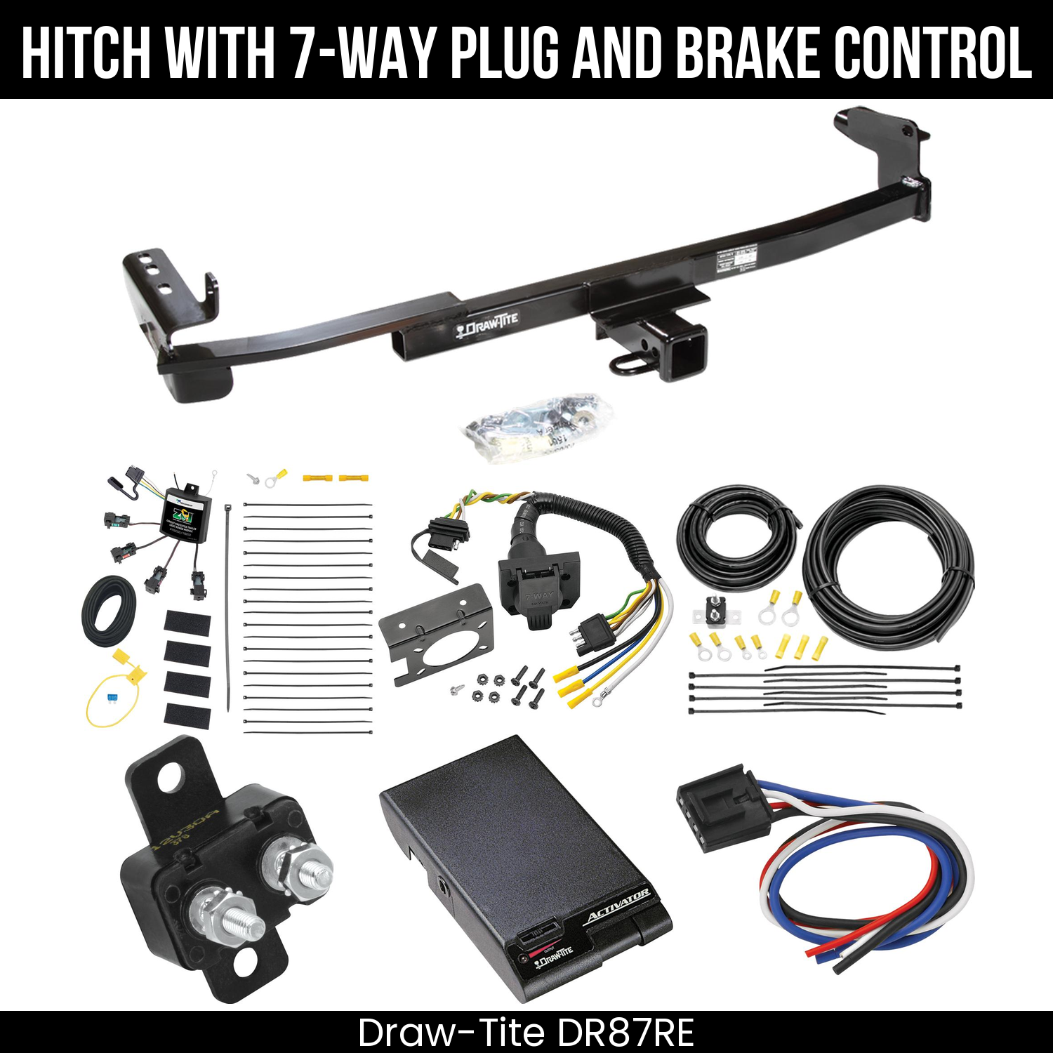Trailer Hitch , 7-Way , Draw-Tite Activator Brake Control