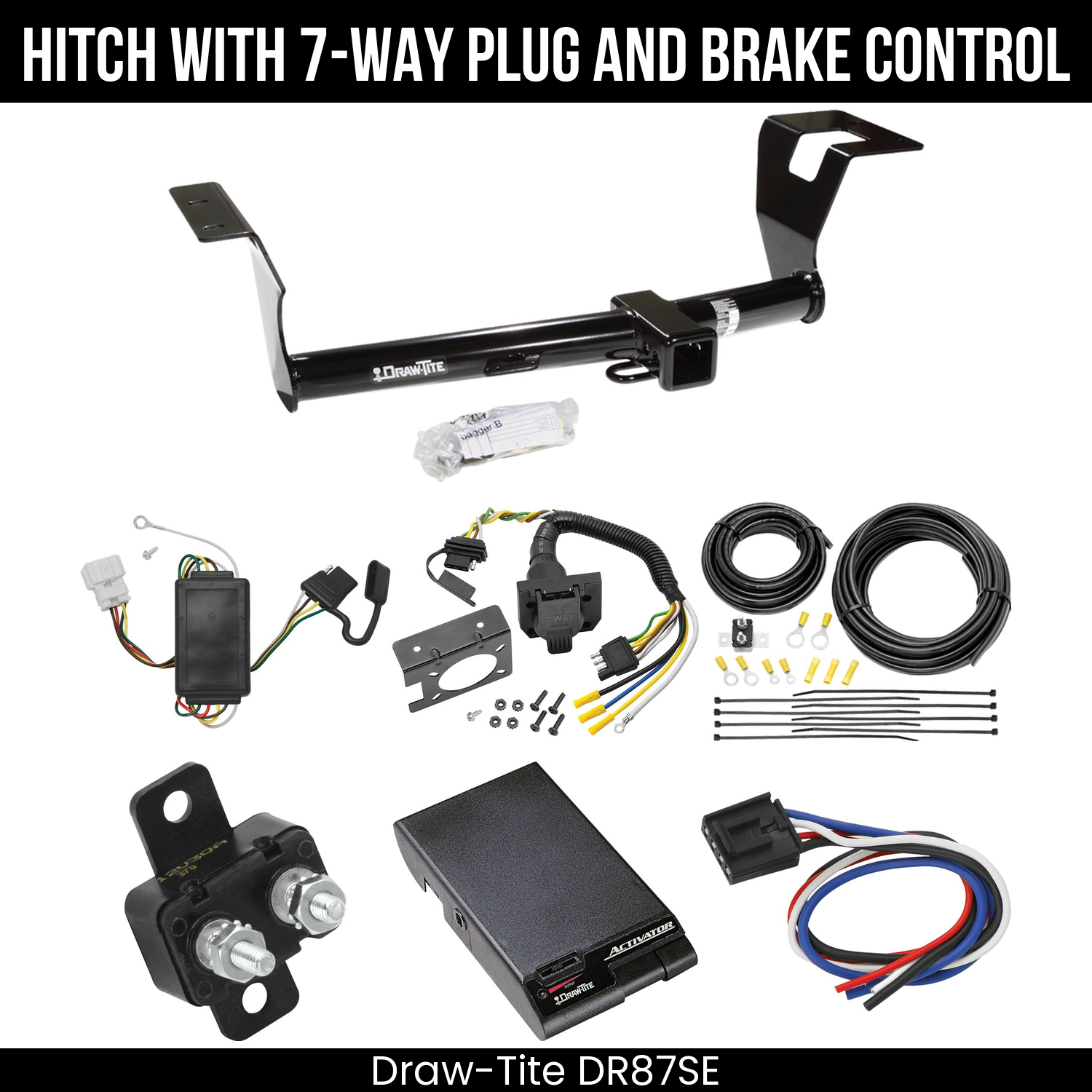 Trailer Hitch , 7-Way , Draw-Tite Activator Brake Control