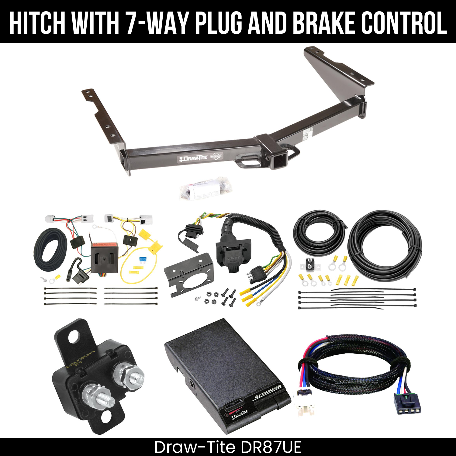 Trailer Hitch , 7-Way , Draw-Tite Activator Brake Control