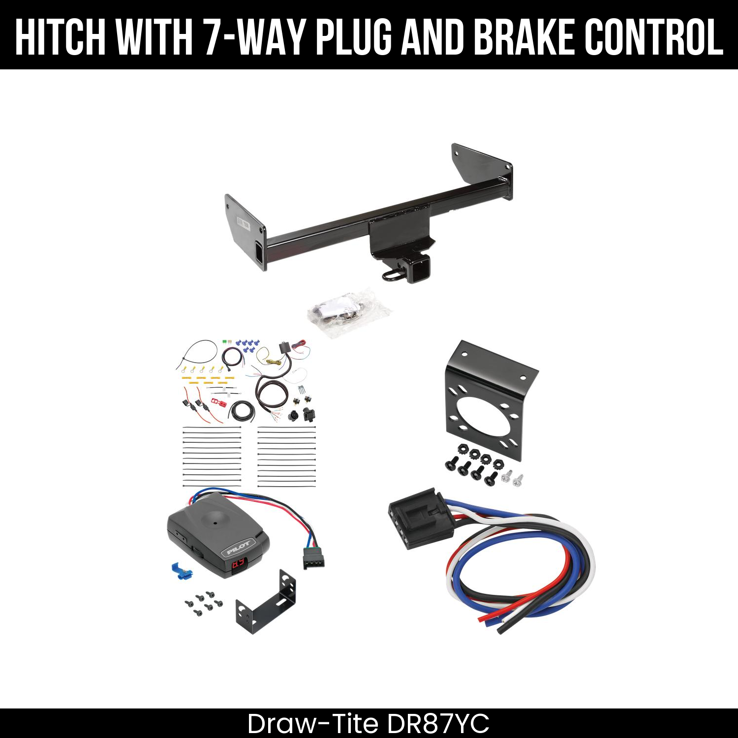 Trailer Hitch , 7-Way , Pro Series Pilot Brake Control
