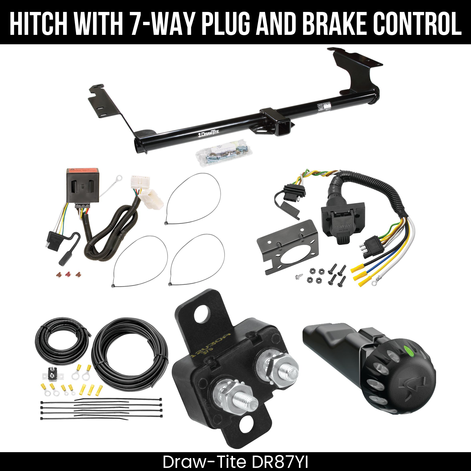 Trailer Hitch , 7-Way , Tekonsha Voyager iD Smart Brake Control