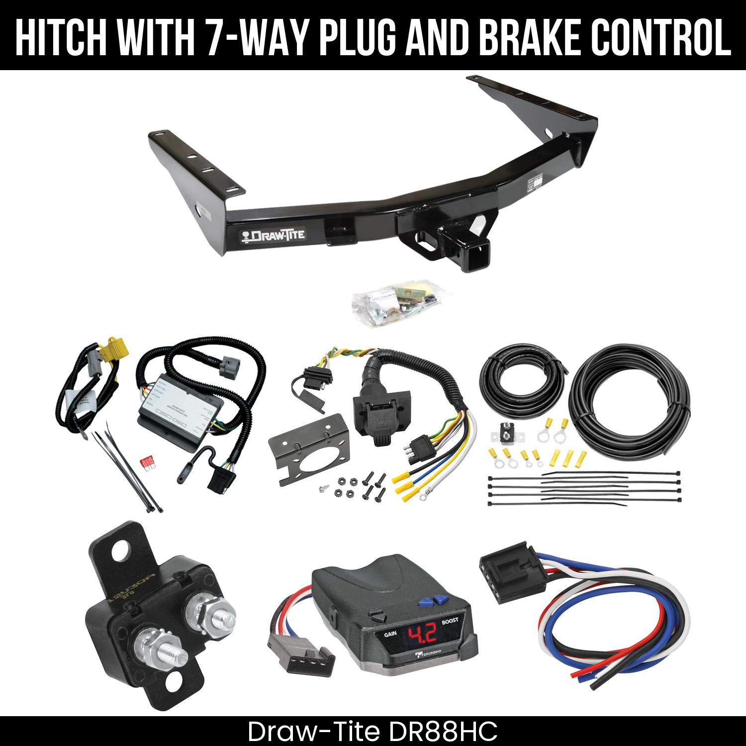 Trailer Hitch , 7-Way , Tekonsha Brake EVN Control