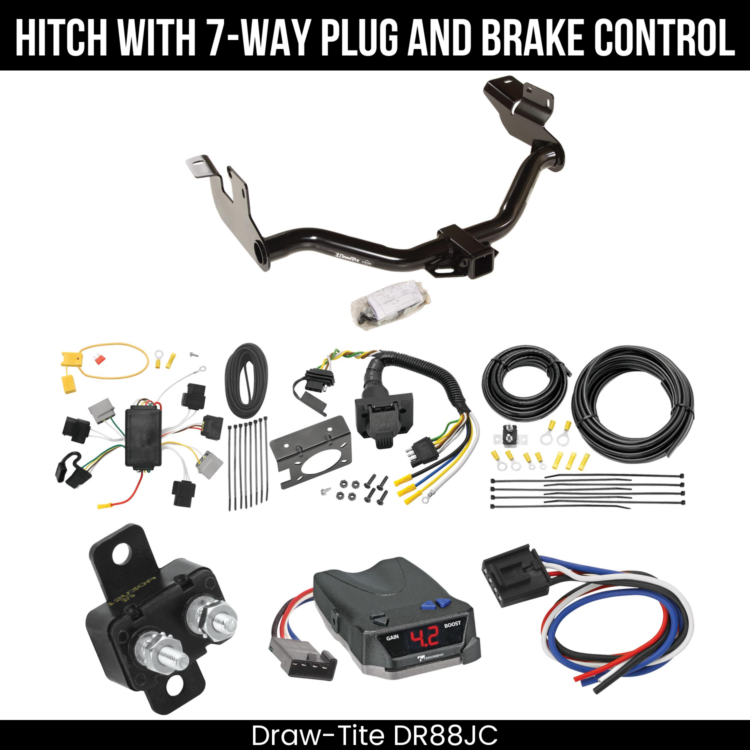Trailer Hitch , 7-Way , Tekonsha Brake EVN Control