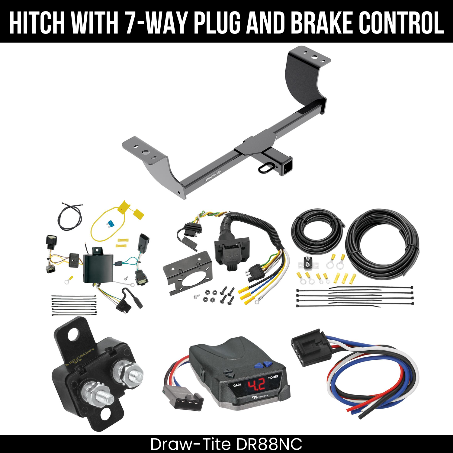 Trailer Hitch , 7-Way , Tekonsha Brake EVN Control