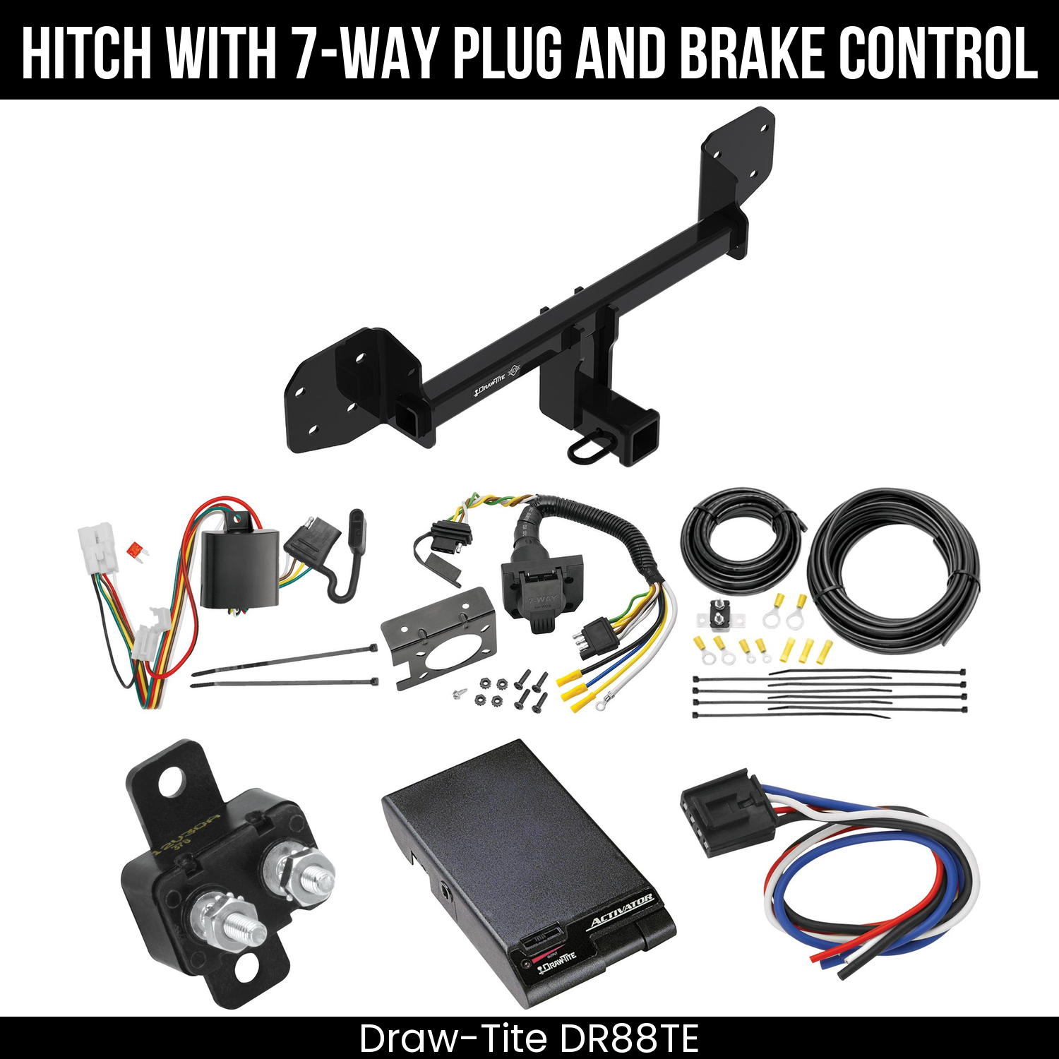 Trailer Hitch , 7-Way , Draw-Tite Activator Brake Control