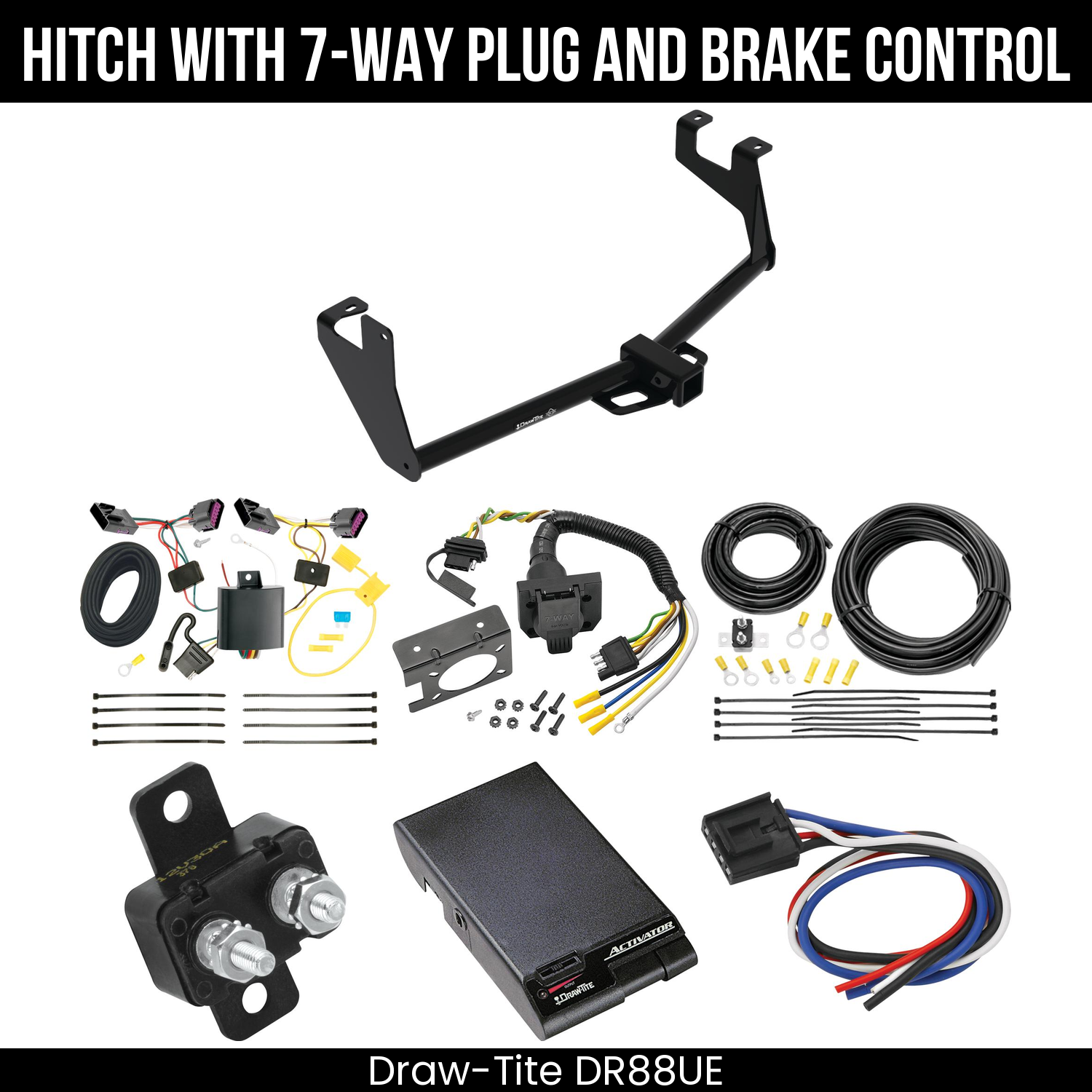 Trailer Hitch , 7-Way , Draw-Tite Activator Brake Control