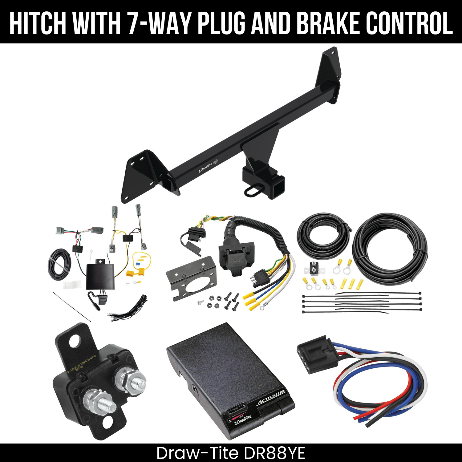 Trailer Hitch , 7-Way , Draw-Tite Activator Brake Control