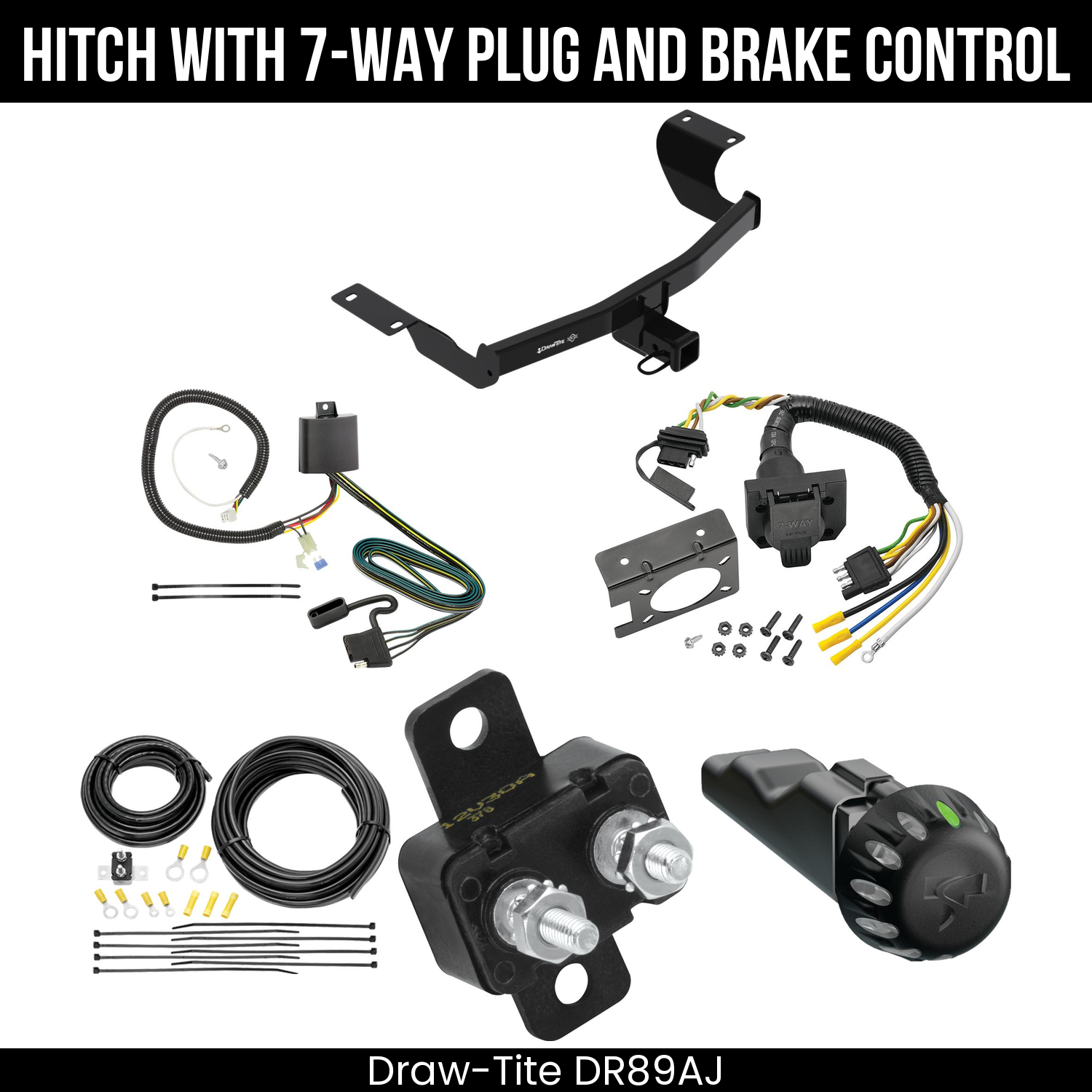 Trailer Hitch , 7-Way , Tekonsha Voyager iD Smart Brake Control