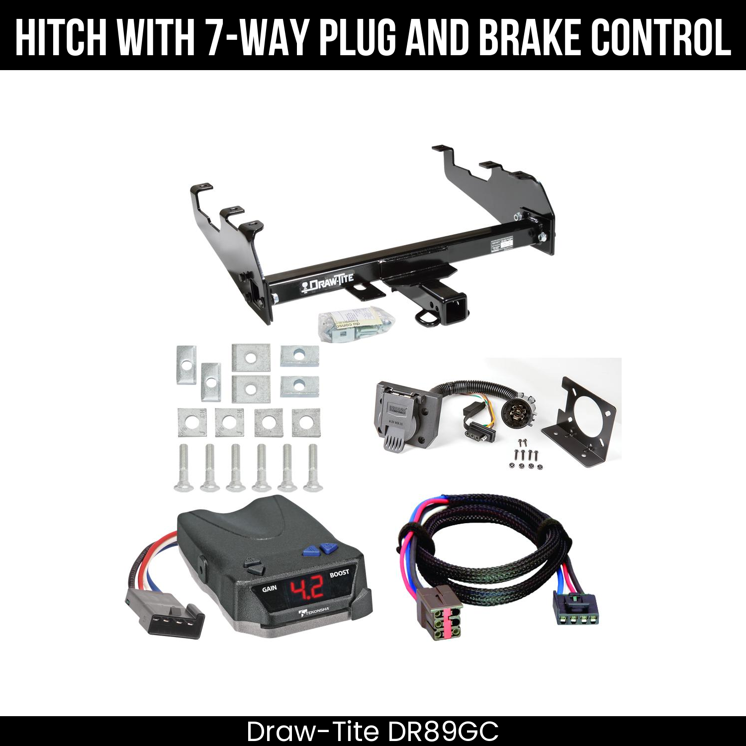 Trailer Hitch , 7-Way , Tekonsha Brake EVN Control