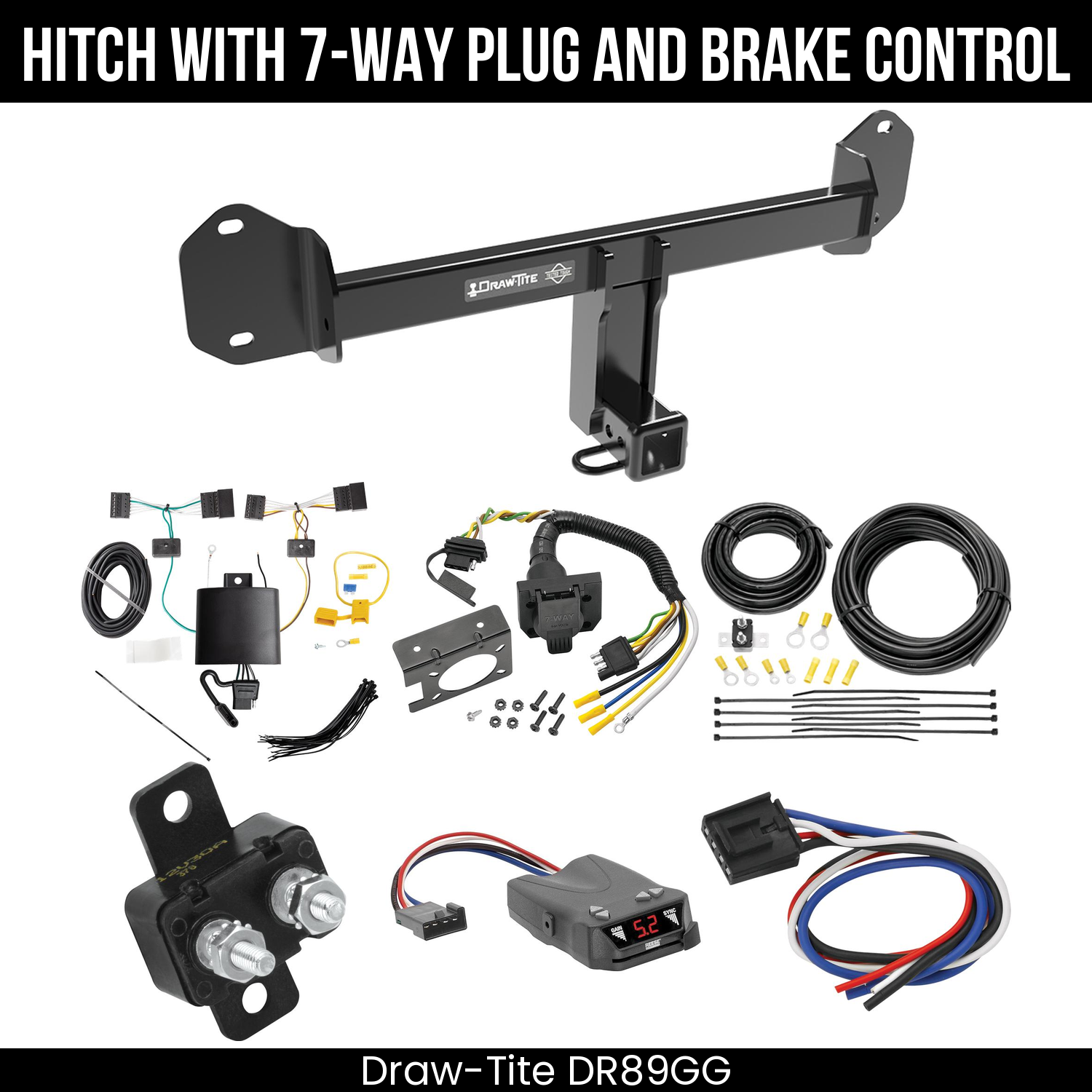 Trailer Hitch , 7-Way , Reese Brakeman IV Brake Control