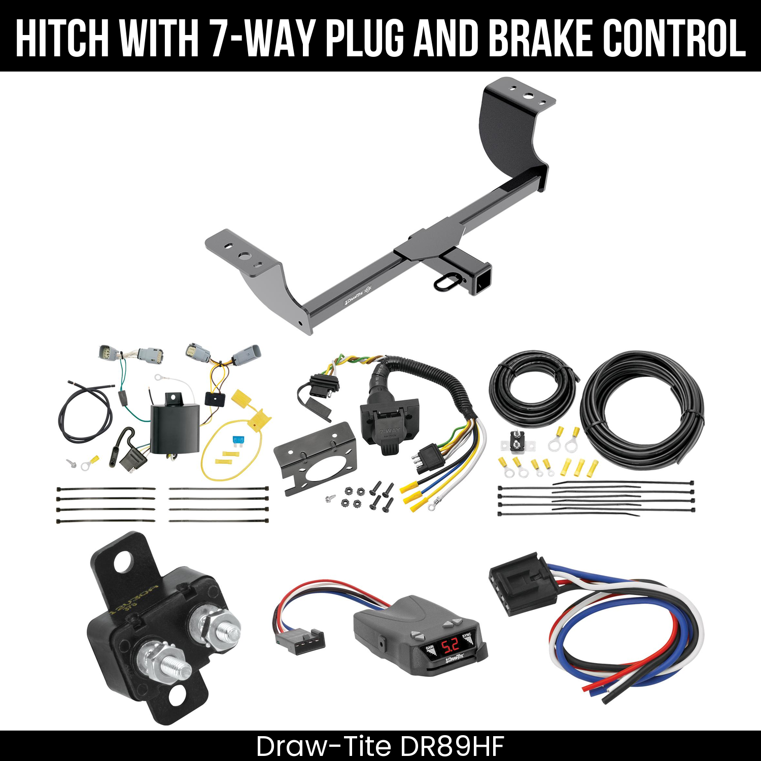 Trailer Hitch , 7-Way , Draw-Tite Activator IV Brake Control