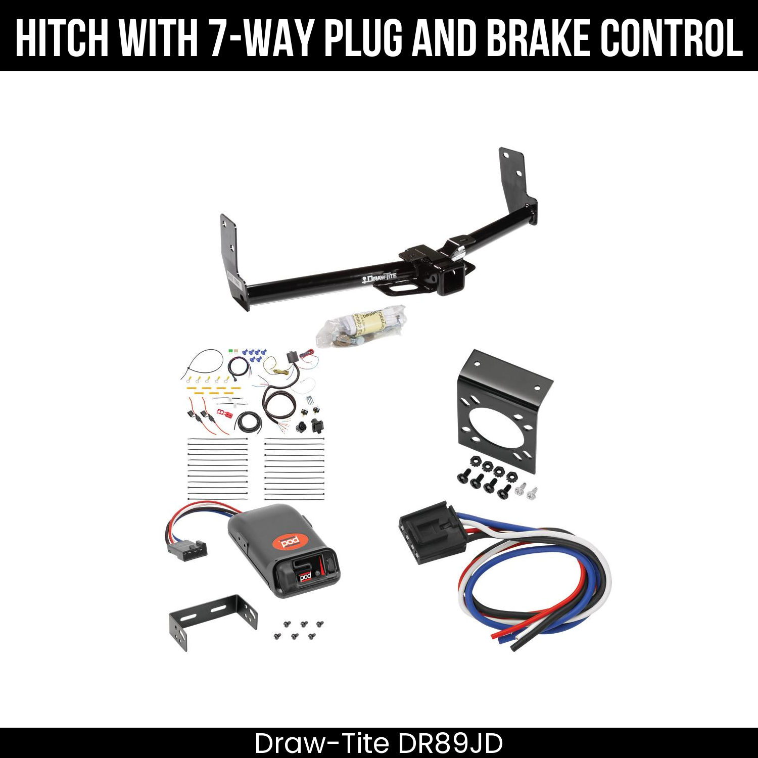Trailer Hitch , 7-Way , Pro Series POD Brake Control