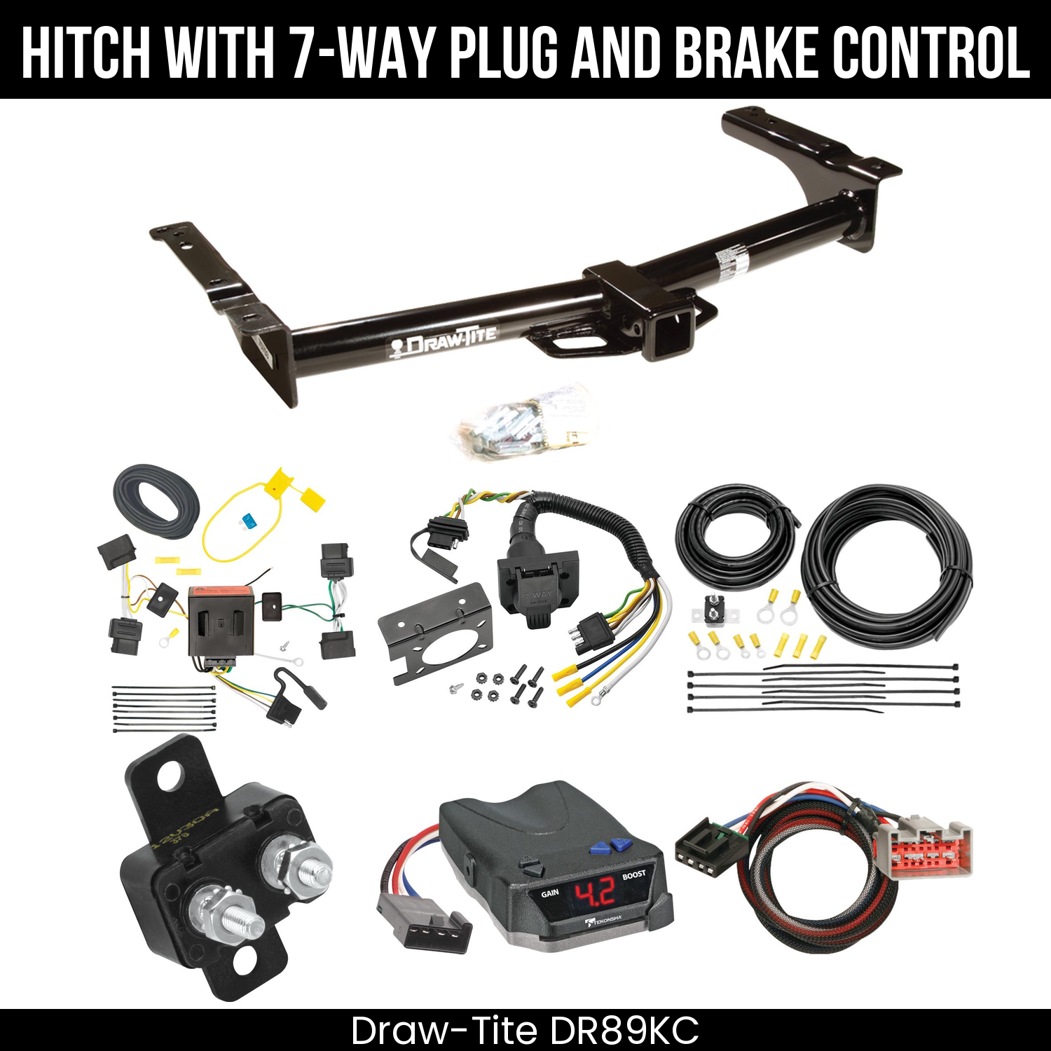 Trailer Hitch , 7-Way , Tekonsha Brake EVN Control