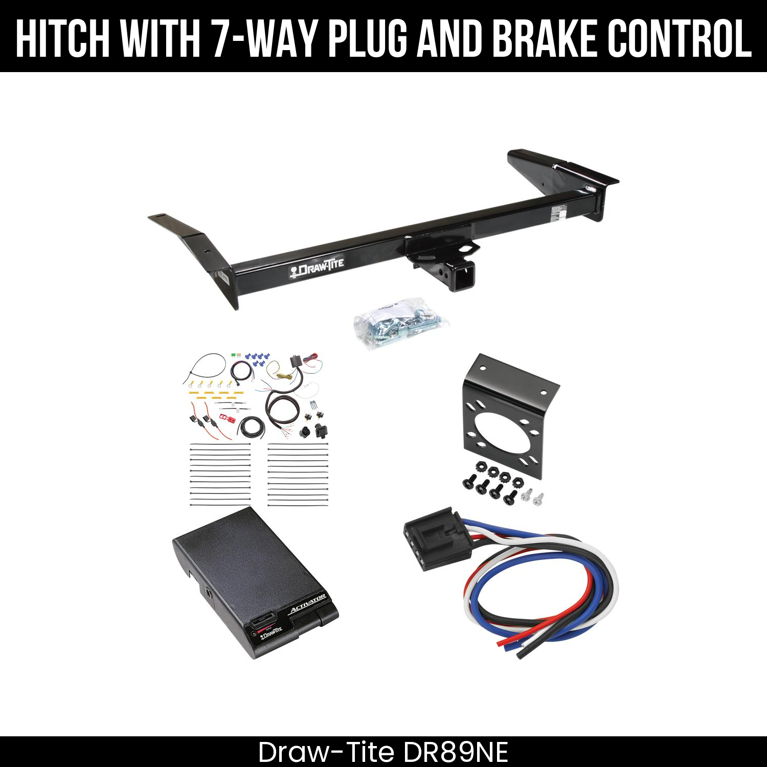 Trailer Hitch , 7-Way , Draw-Tite Activator Brake Control