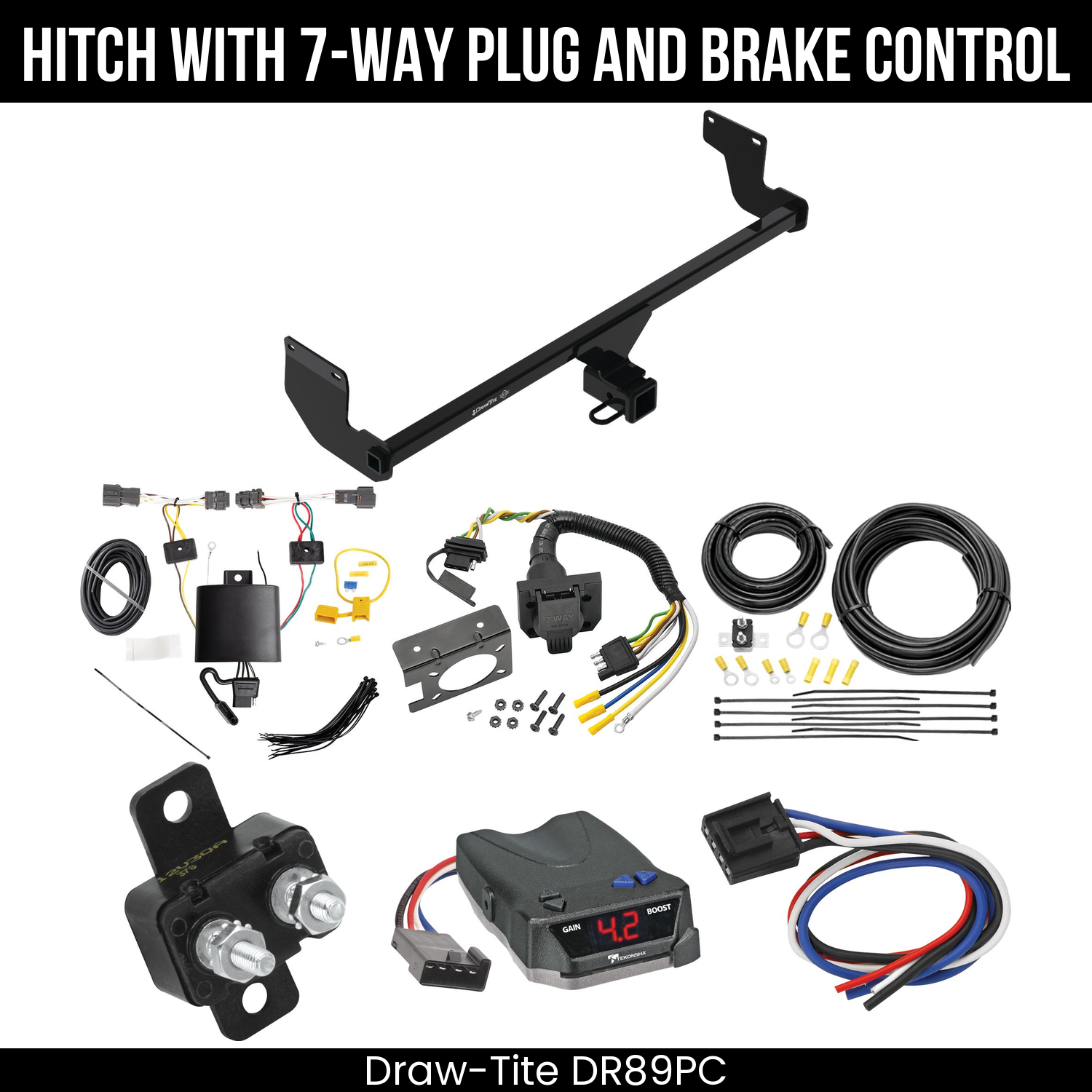 Trailer Hitch , 7-Way , Tekonsha Brake EVN Control