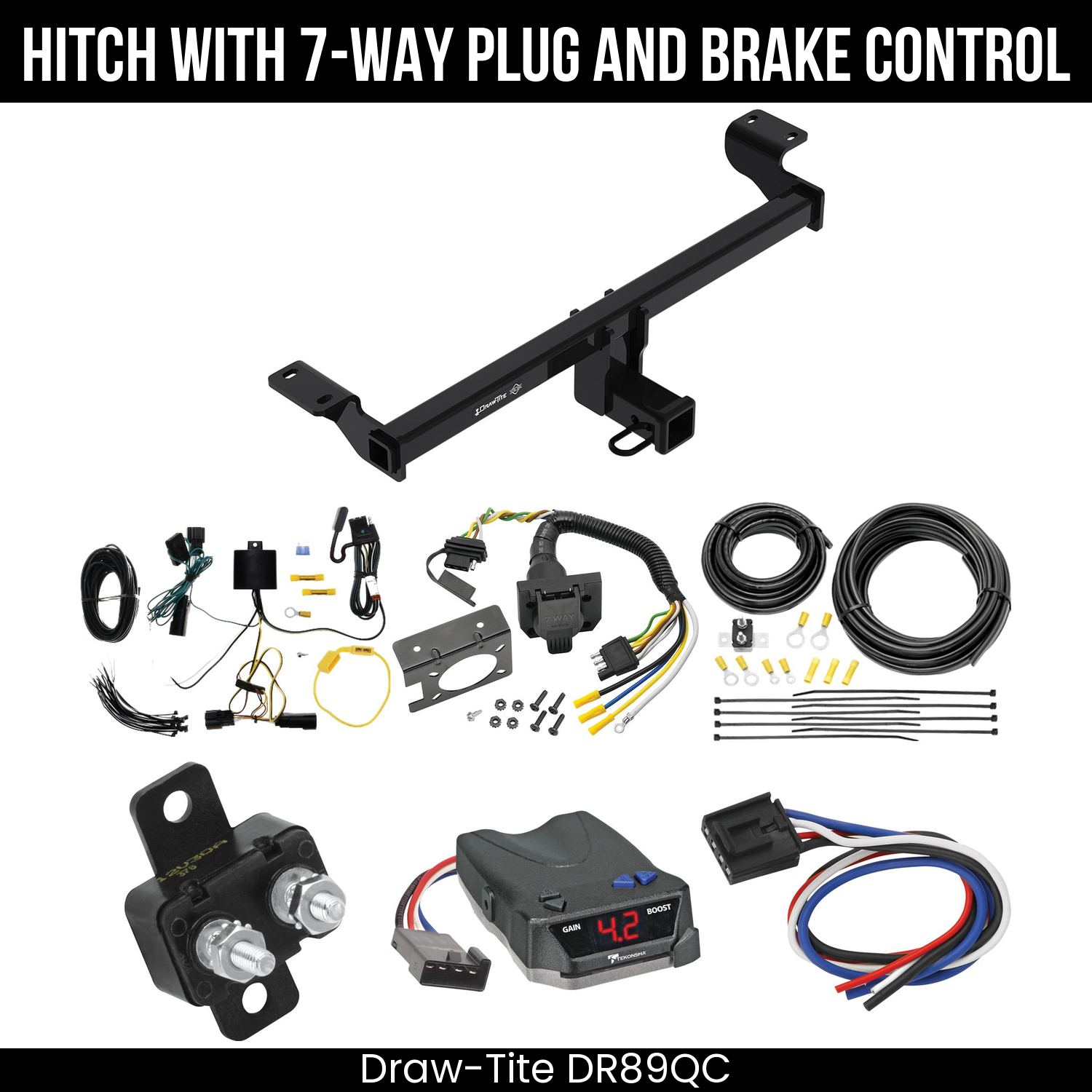 Trailer Hitch , 7-Way , Tekonsha Brake EVN Control