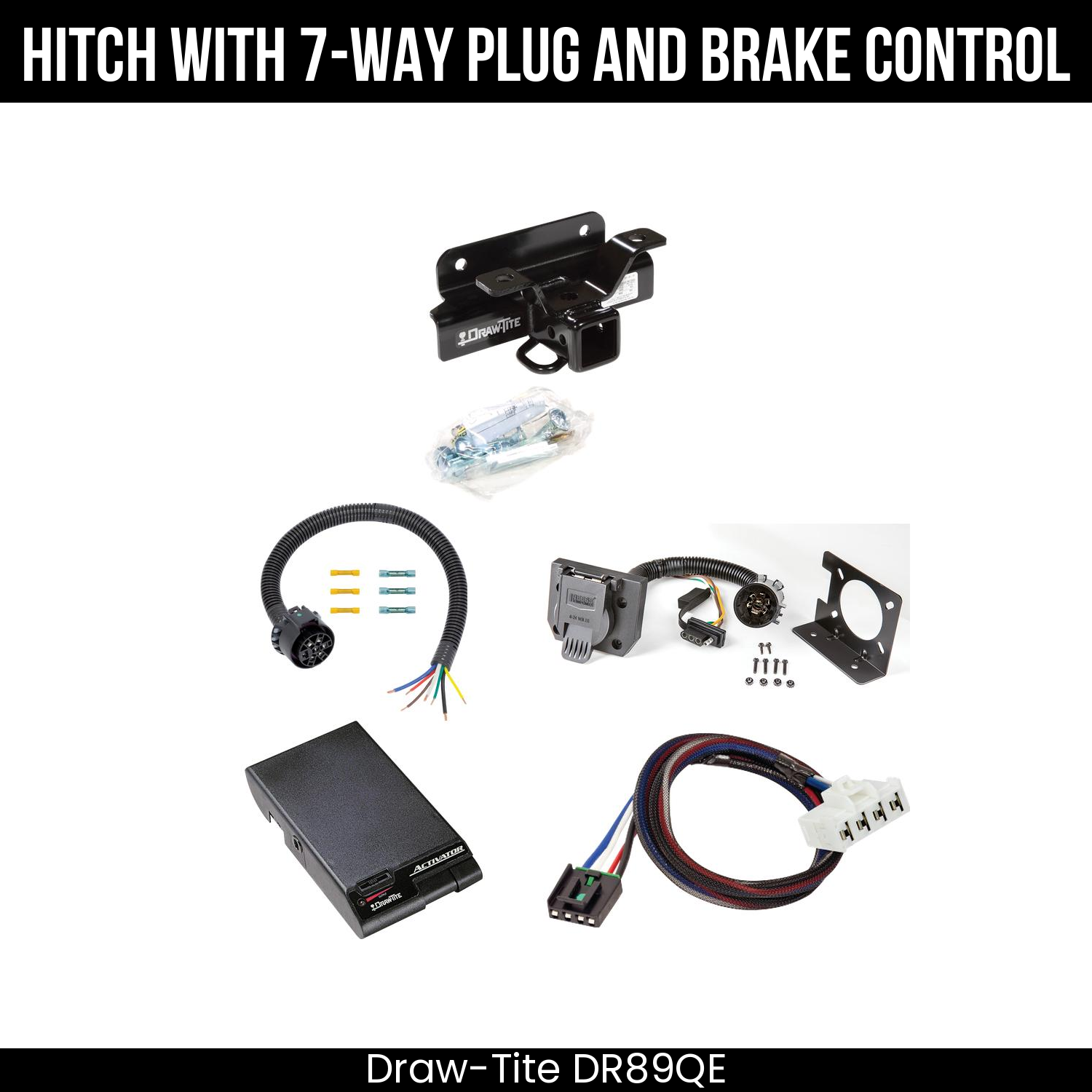 Trailer Hitch , 7-Way , Draw-Tite Activator Brake Control