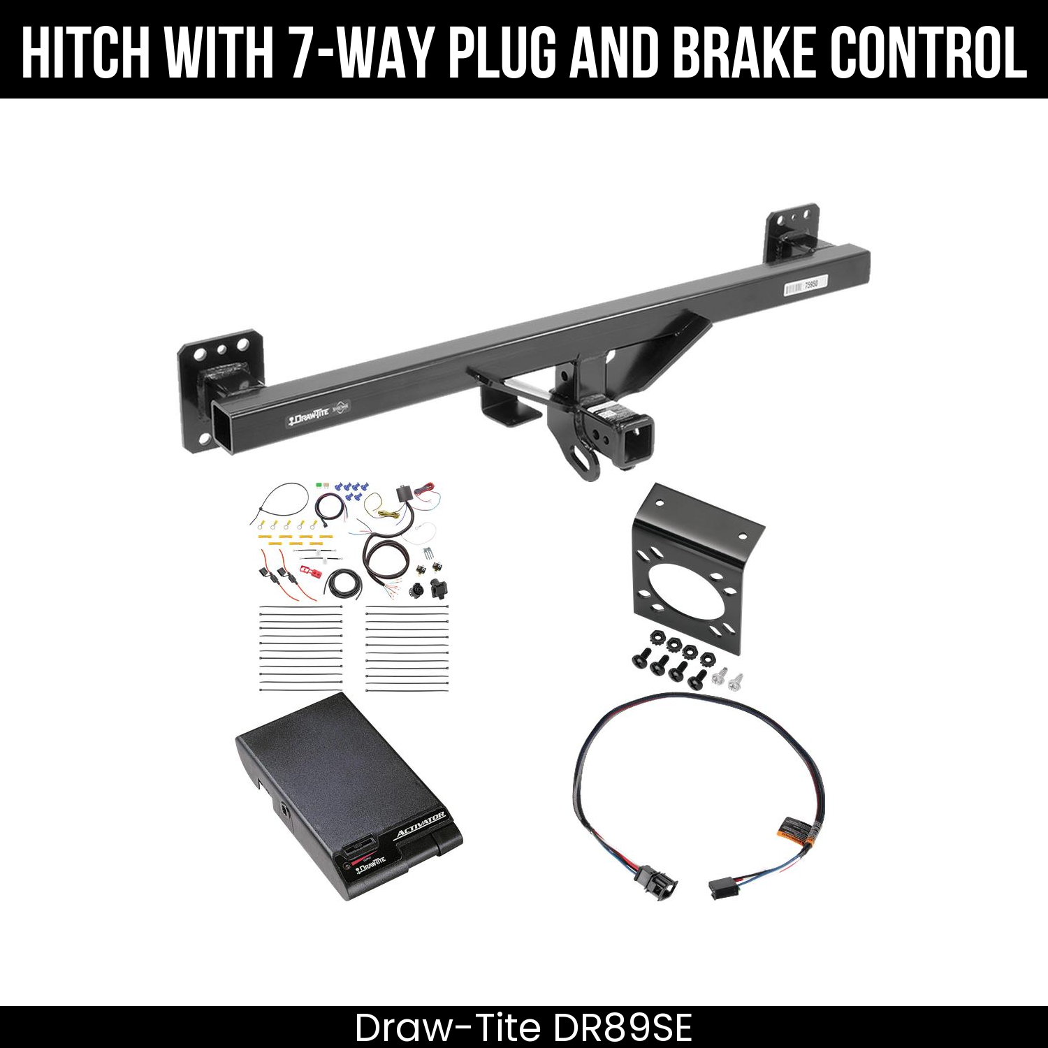 Trailer Hitch , 7-Way , Draw-Tite Activator Brake Control