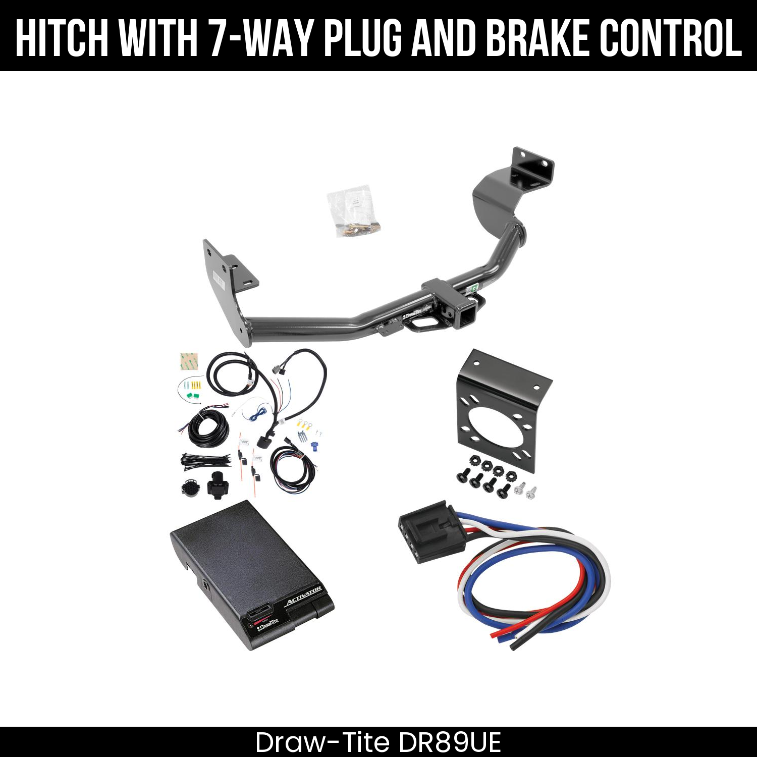 Trailer Hitch , 7-Way , Draw-Tite Activator Brake Control