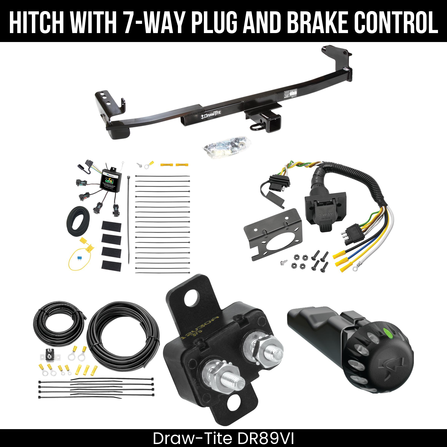 Trailer Hitch , 7-Way , Tekonsha Voyager iD Smart Brake Control