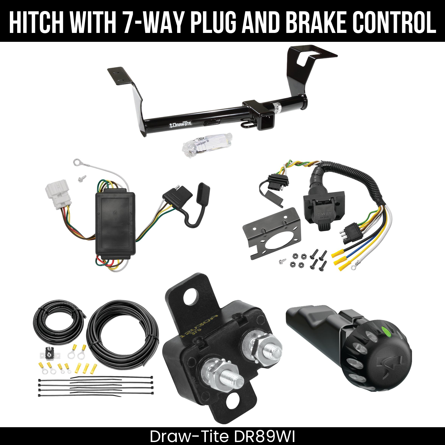 Trailer Hitch , 7-Way , Tekonsha Voyager iD Smart Brake Control