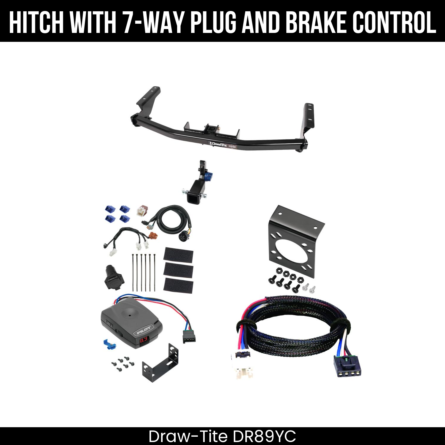 Trailer Hitch , 7-Way , Pro Series Pilot Brake Control