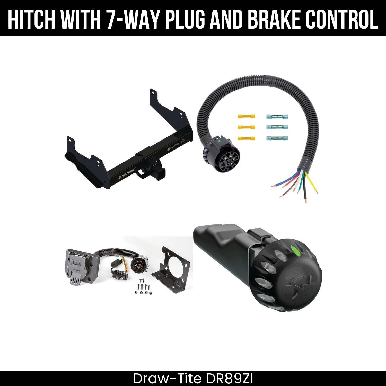 Trailer Hitch , 7-Way , Tekonsha Voyager iD Smart Brake Control