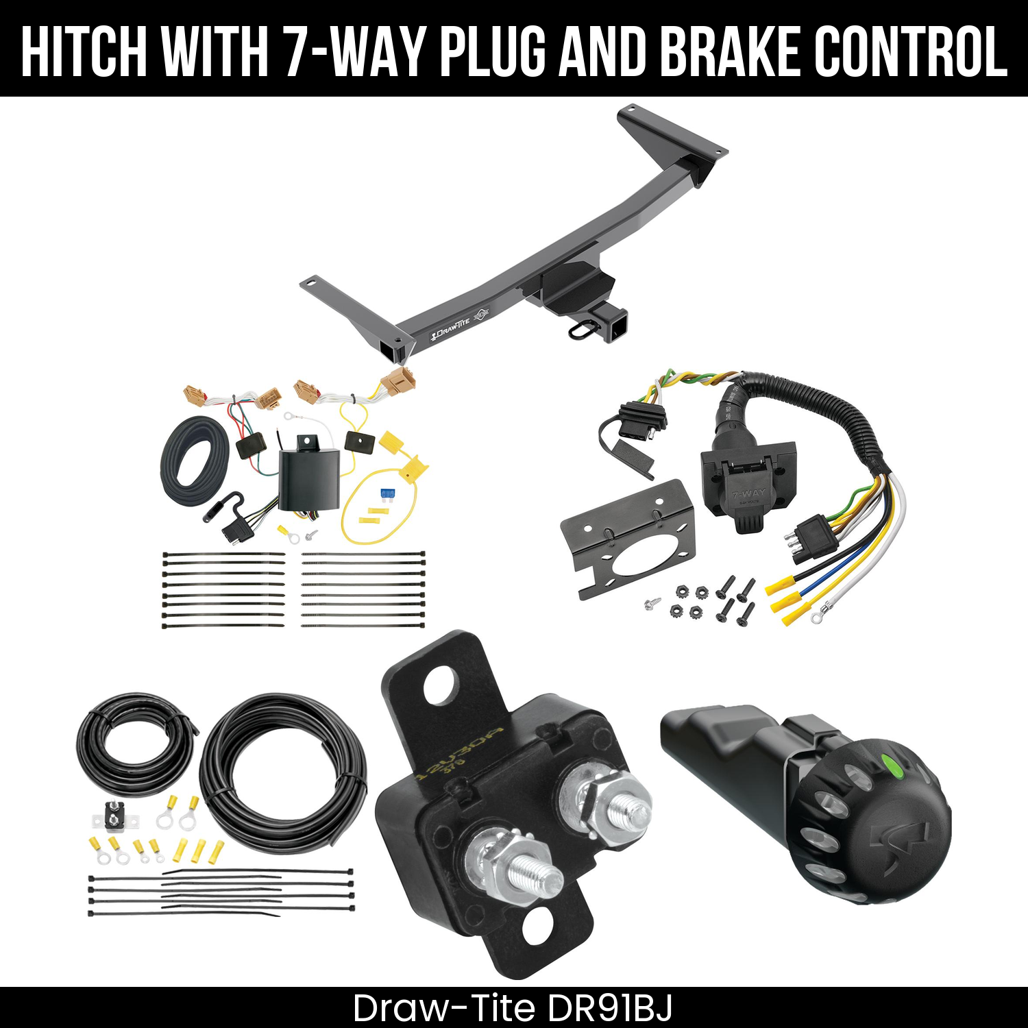Trailer Hitch , 7-Way , Tekonsha Voyager iD Smart Brake Control