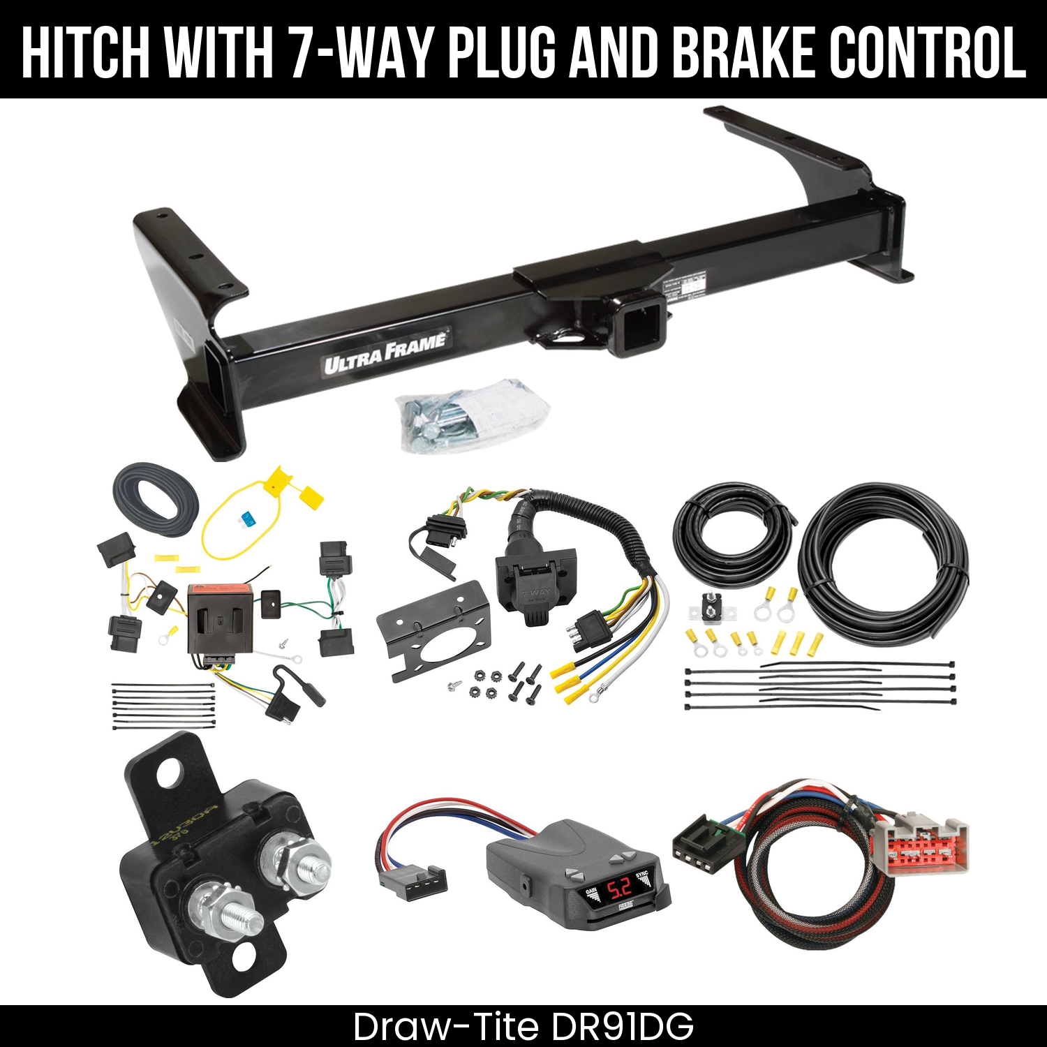 Trailer Hitch , 7-Way , Reese Brakeman IV Brake Control