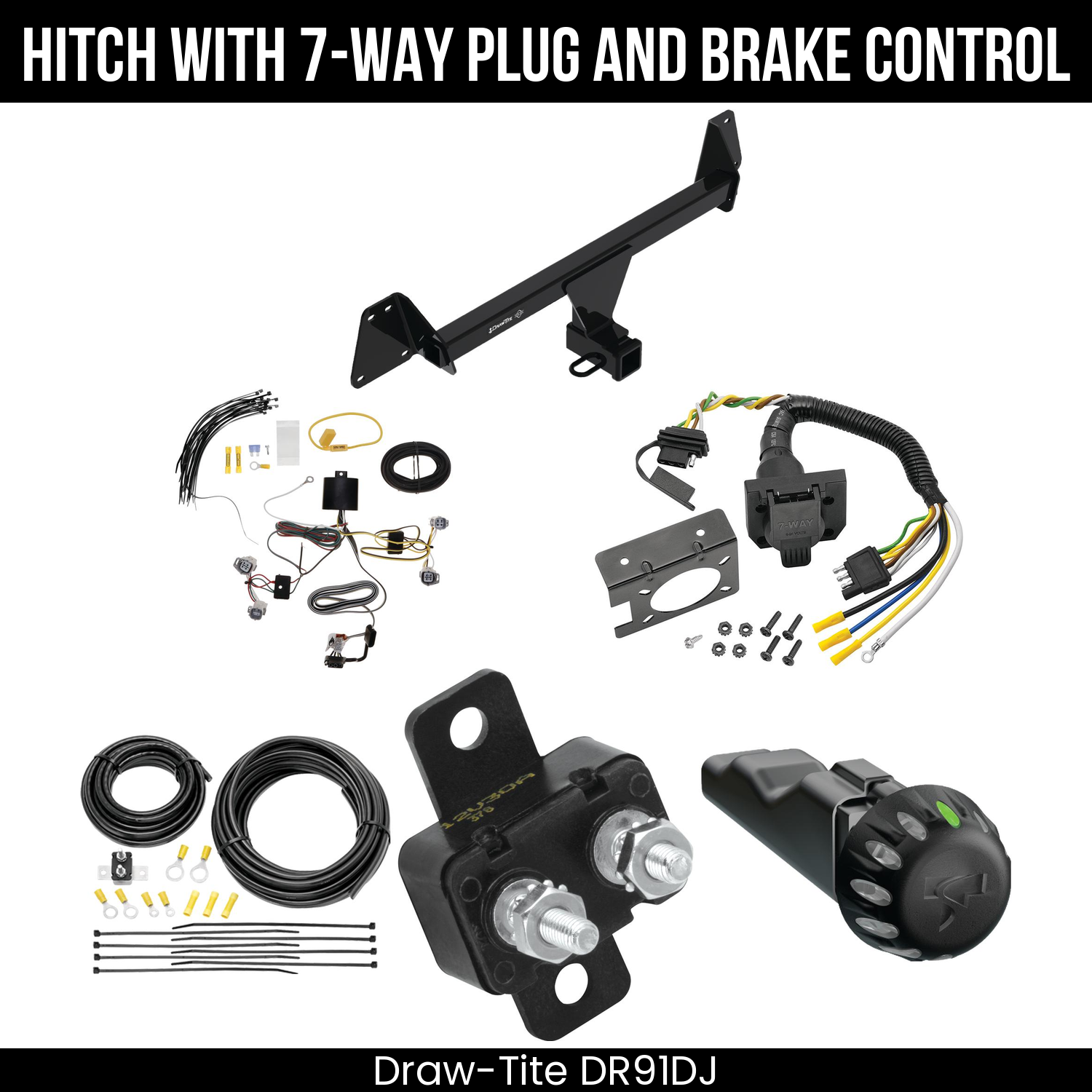 Trailer Hitch , 7-Way , Tekonsha Voyager iD Smart Brake Control
