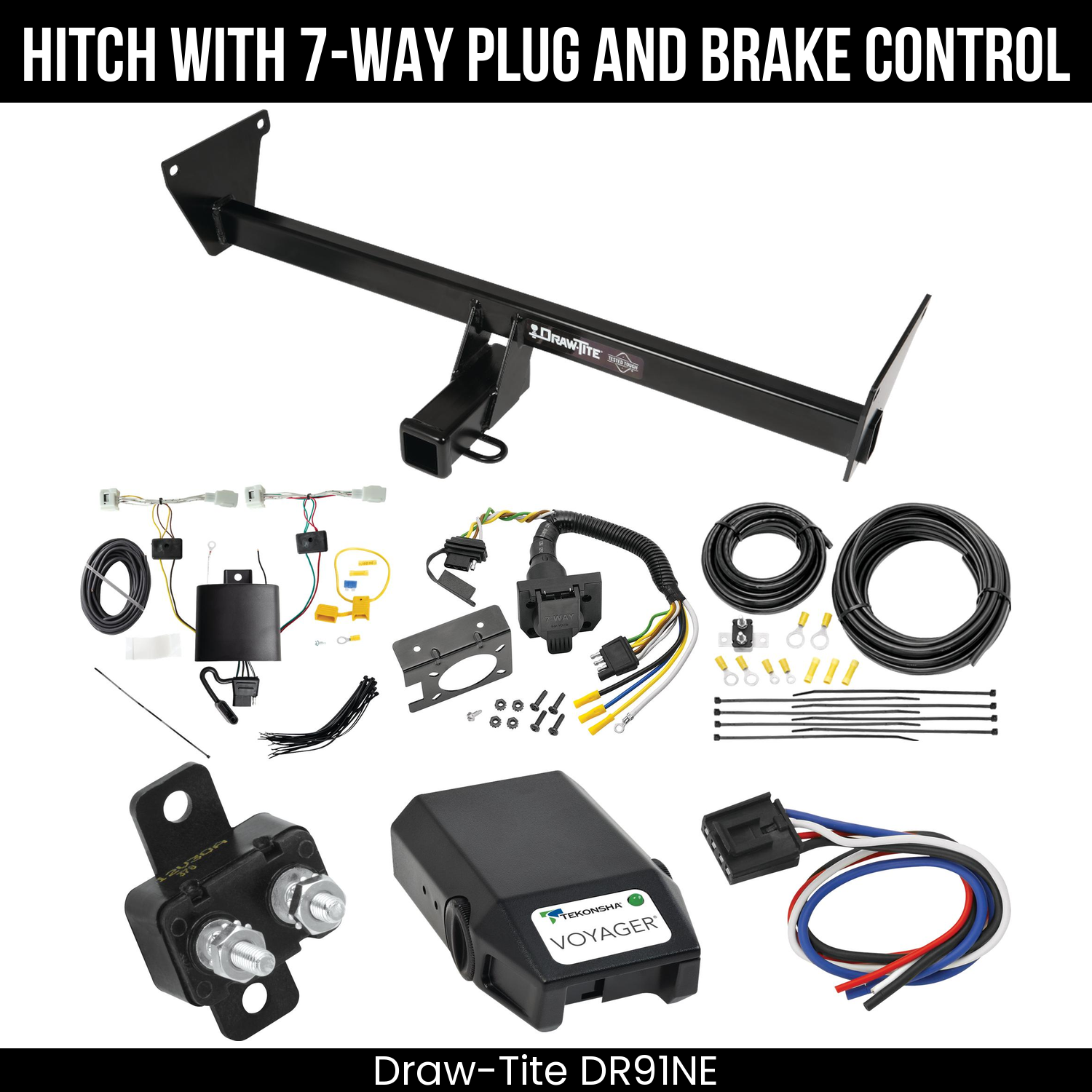 Trailer Hitch , 7-Way , Tekonsha Voyager Brake Control
