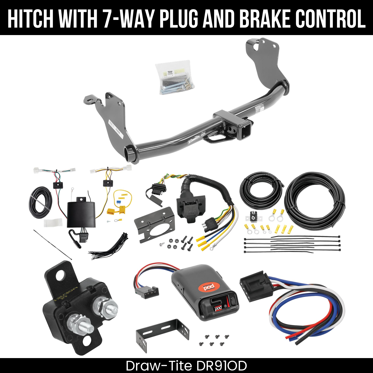 Trailer Hitch , 7-Way , Pro Series POD Brake Control