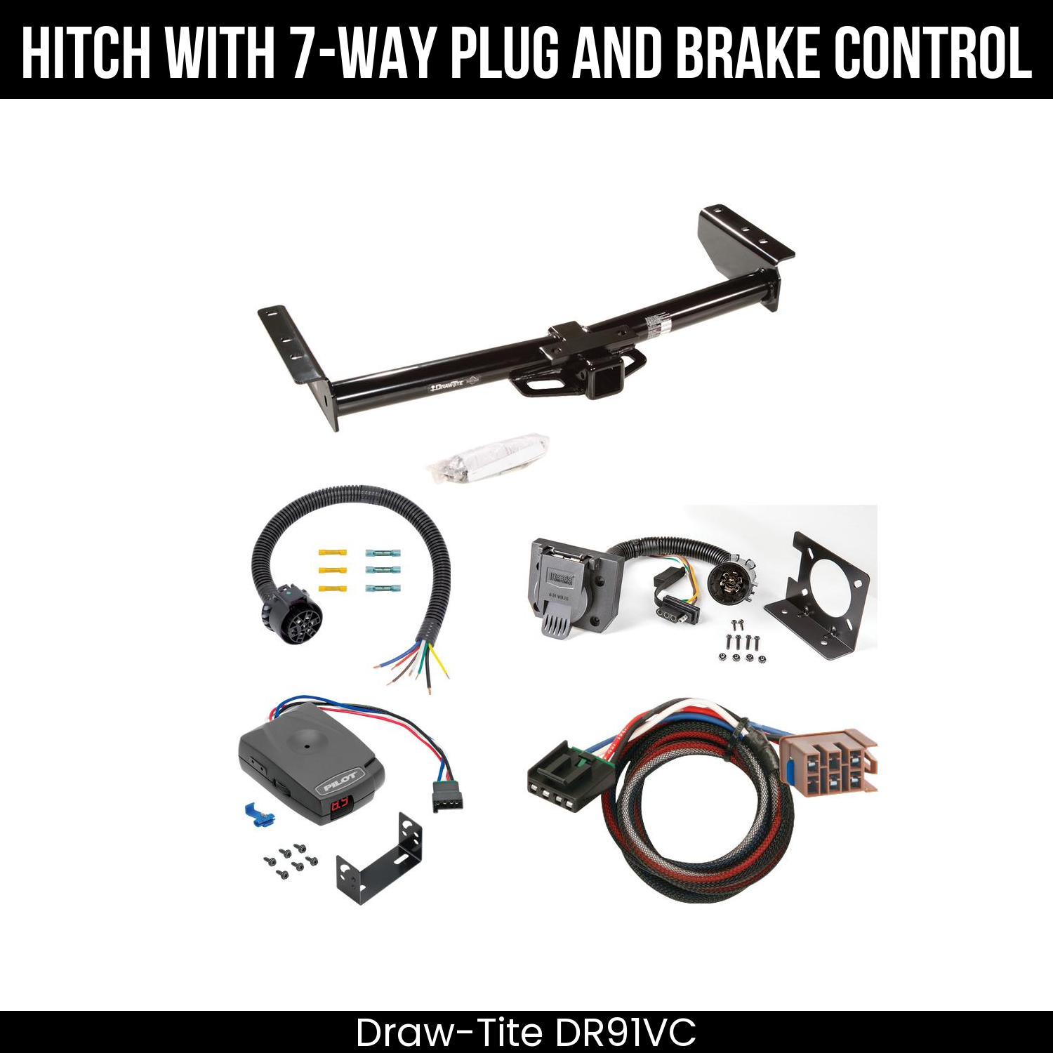 Trailer Hitch , 7-Way , Pro Series Pilot Brake Control