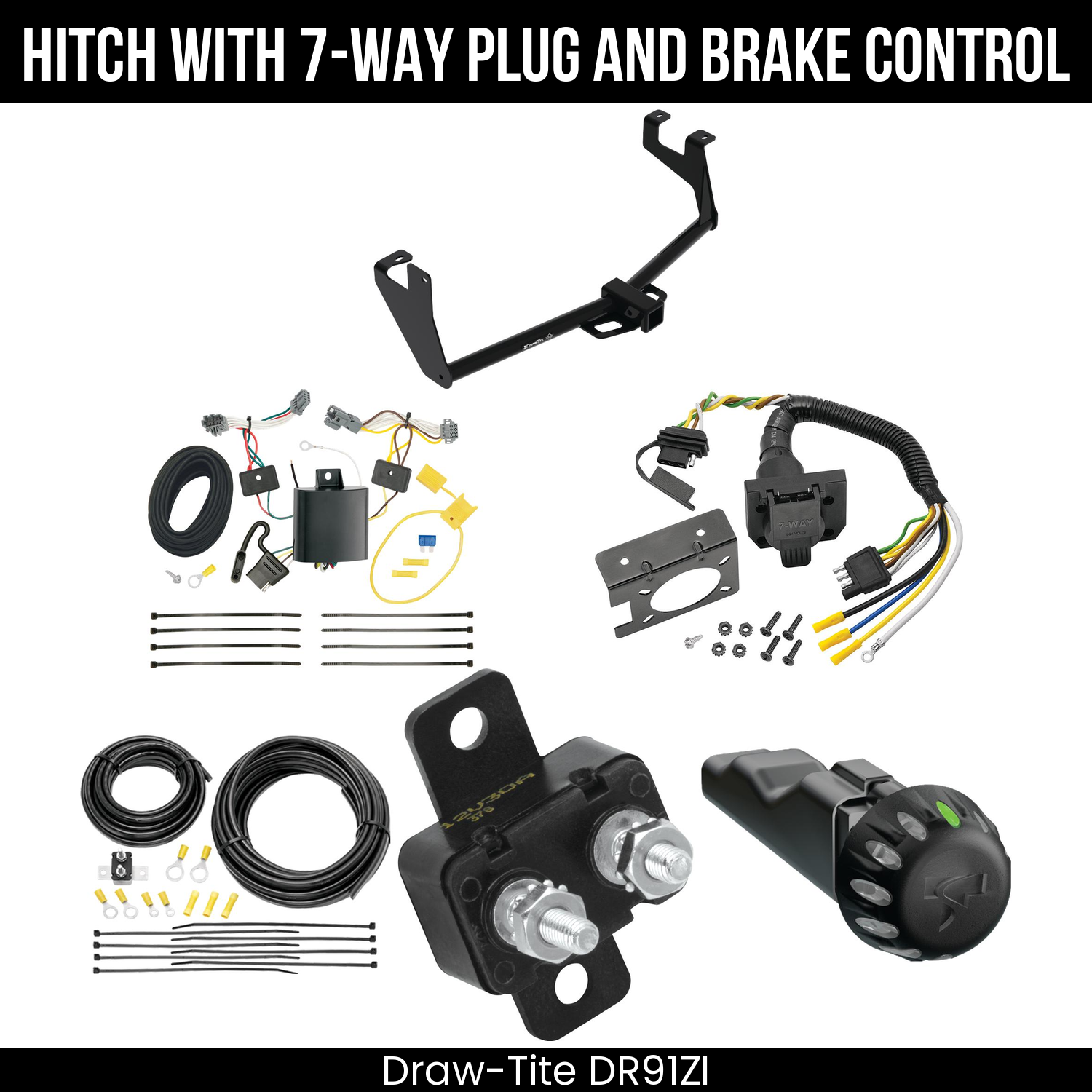 Trailer Hitch , 7-Way , Tekonsha Voyager iD Smart Brake Control