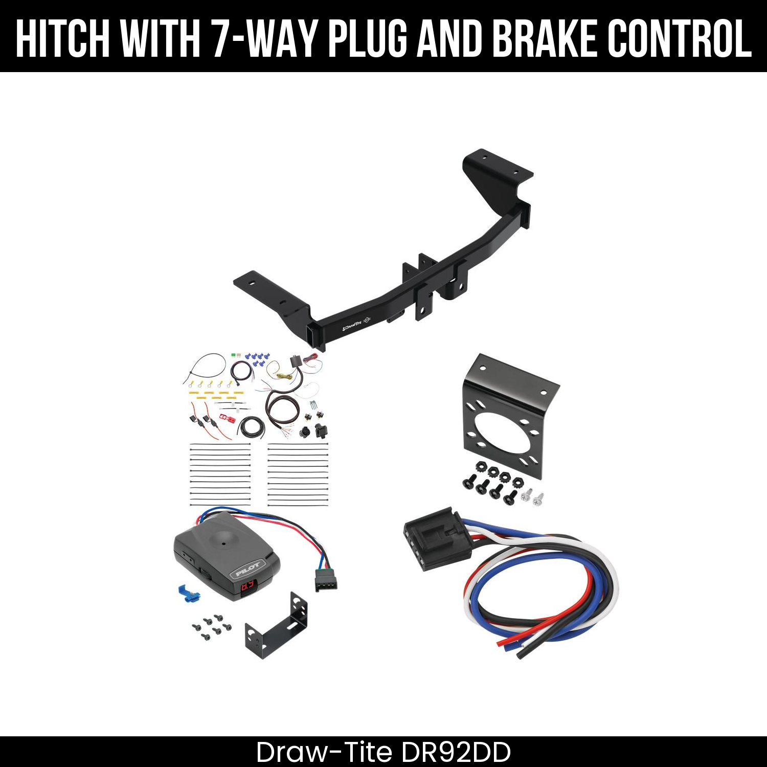 Trailer Hitch , 7-Way , Pro Series Pilot Brake Control