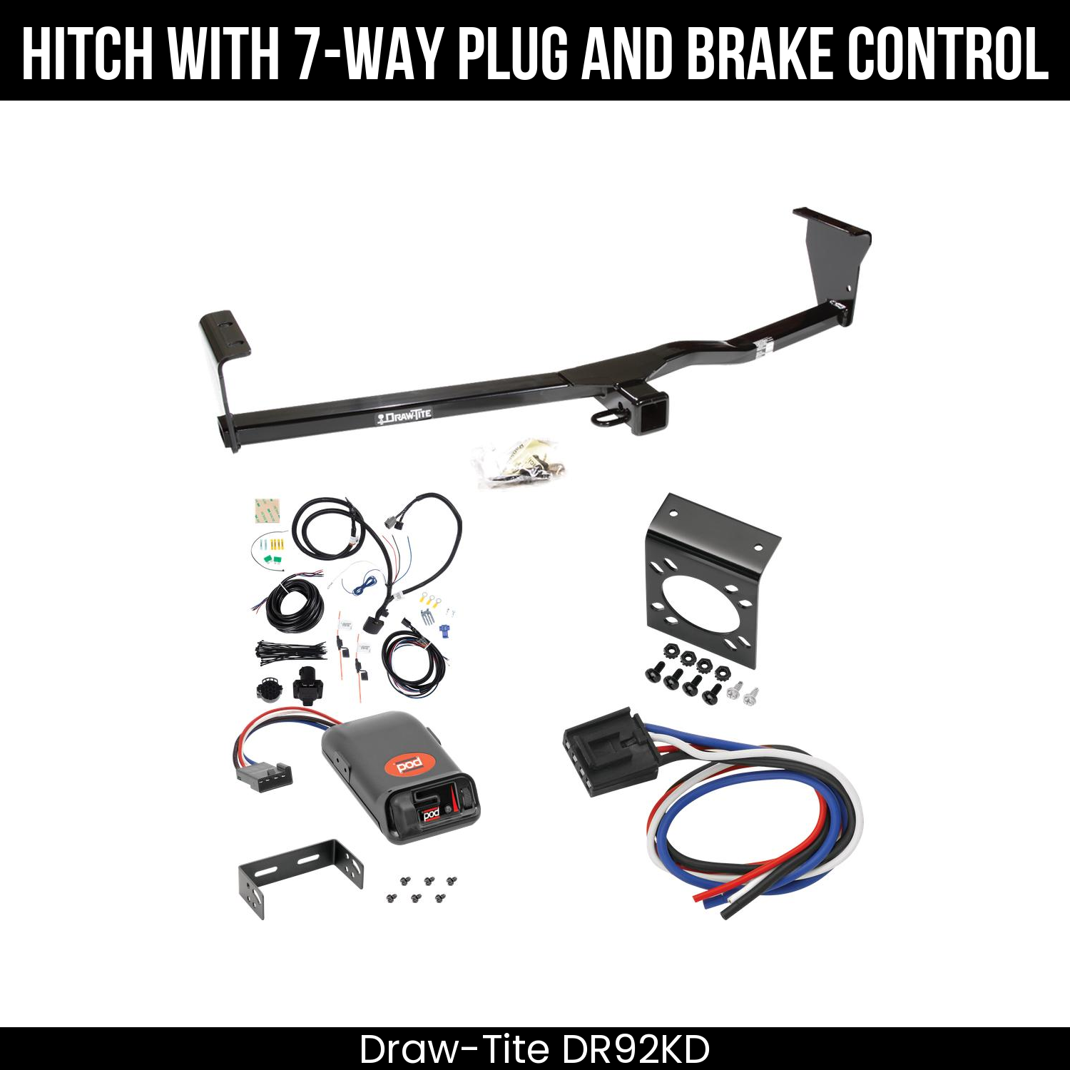 Trailer Hitch , 7-Way , Pro Series POD Brake Control